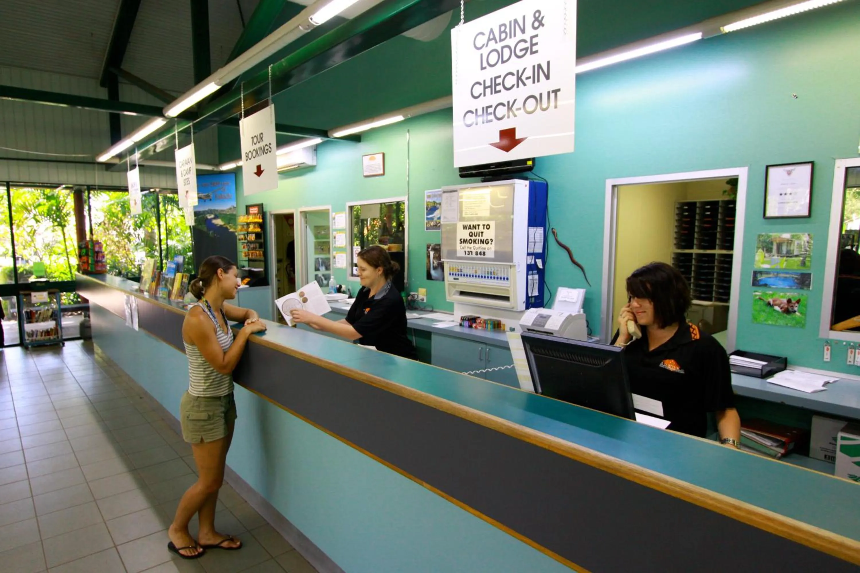 Lobby or reception in Aurora Kakadu Lodge