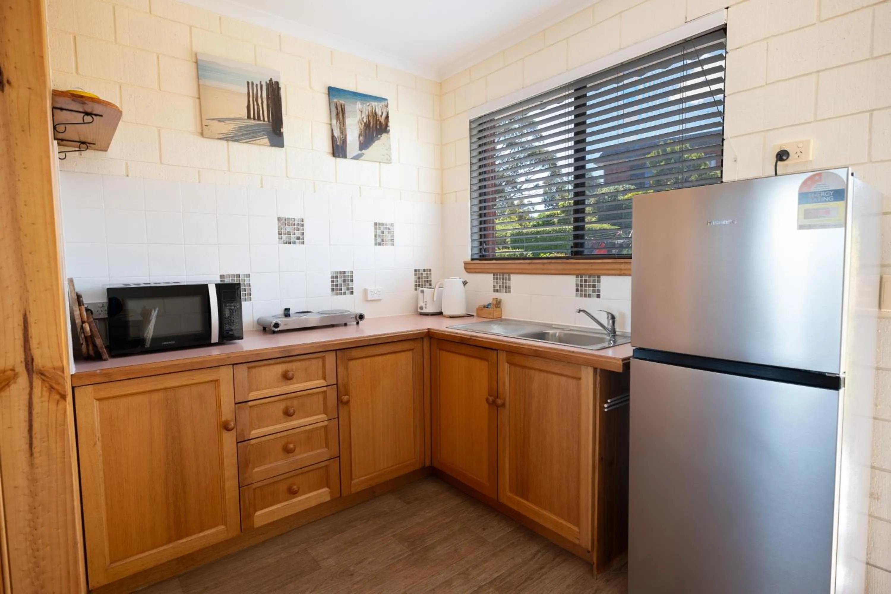 Kitchen or kitchenette in Blue Seas Holiday Villas