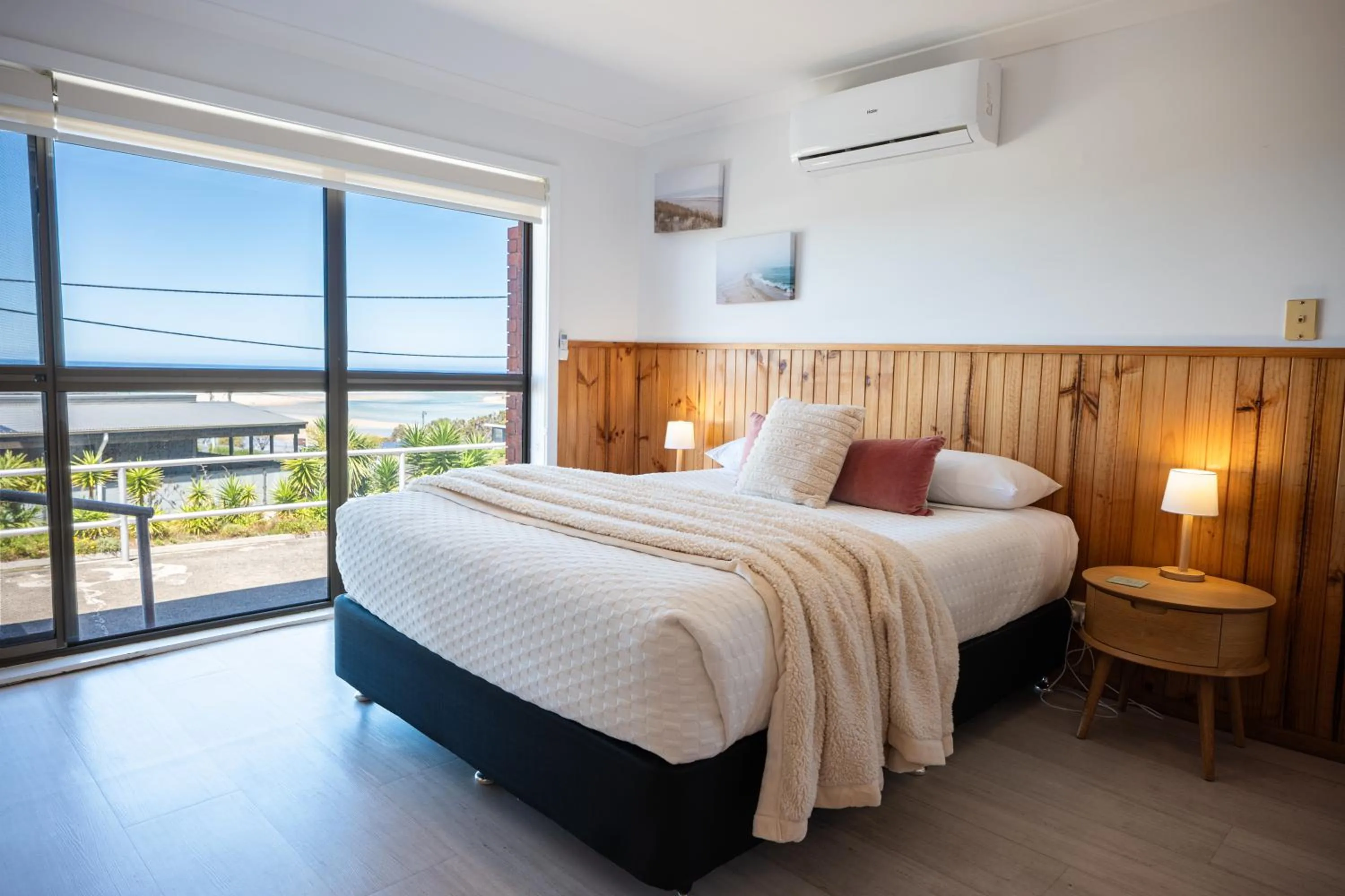 Bed in Blue Seas Holiday Villas