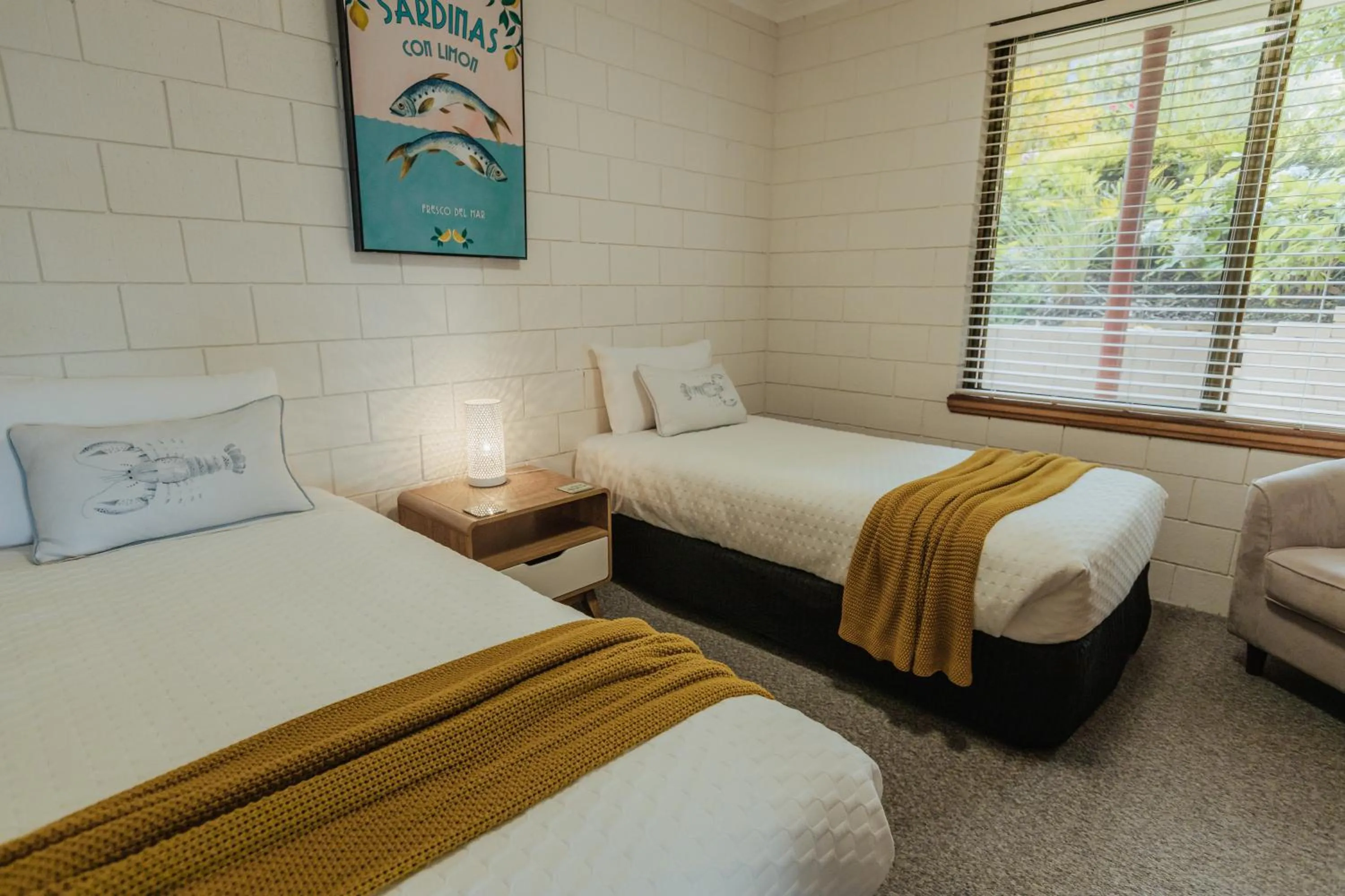 Bedroom, Bed in Blue Seas Holiday Villas