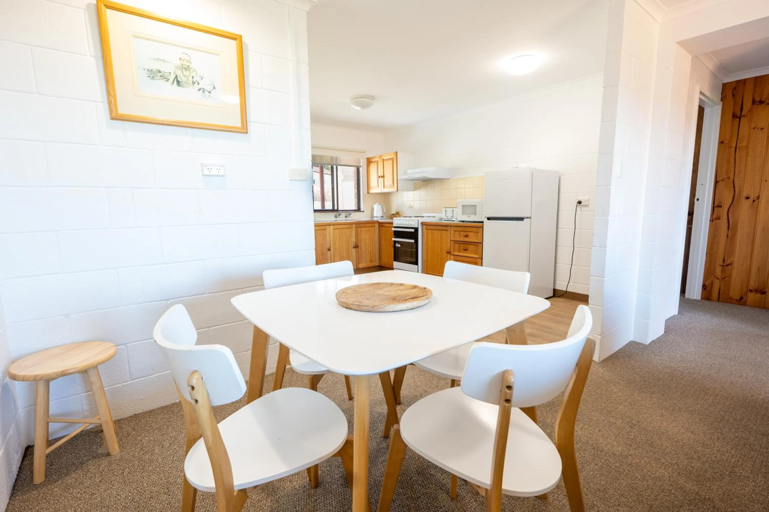 Dining area in Blue Seas Holiday Villas