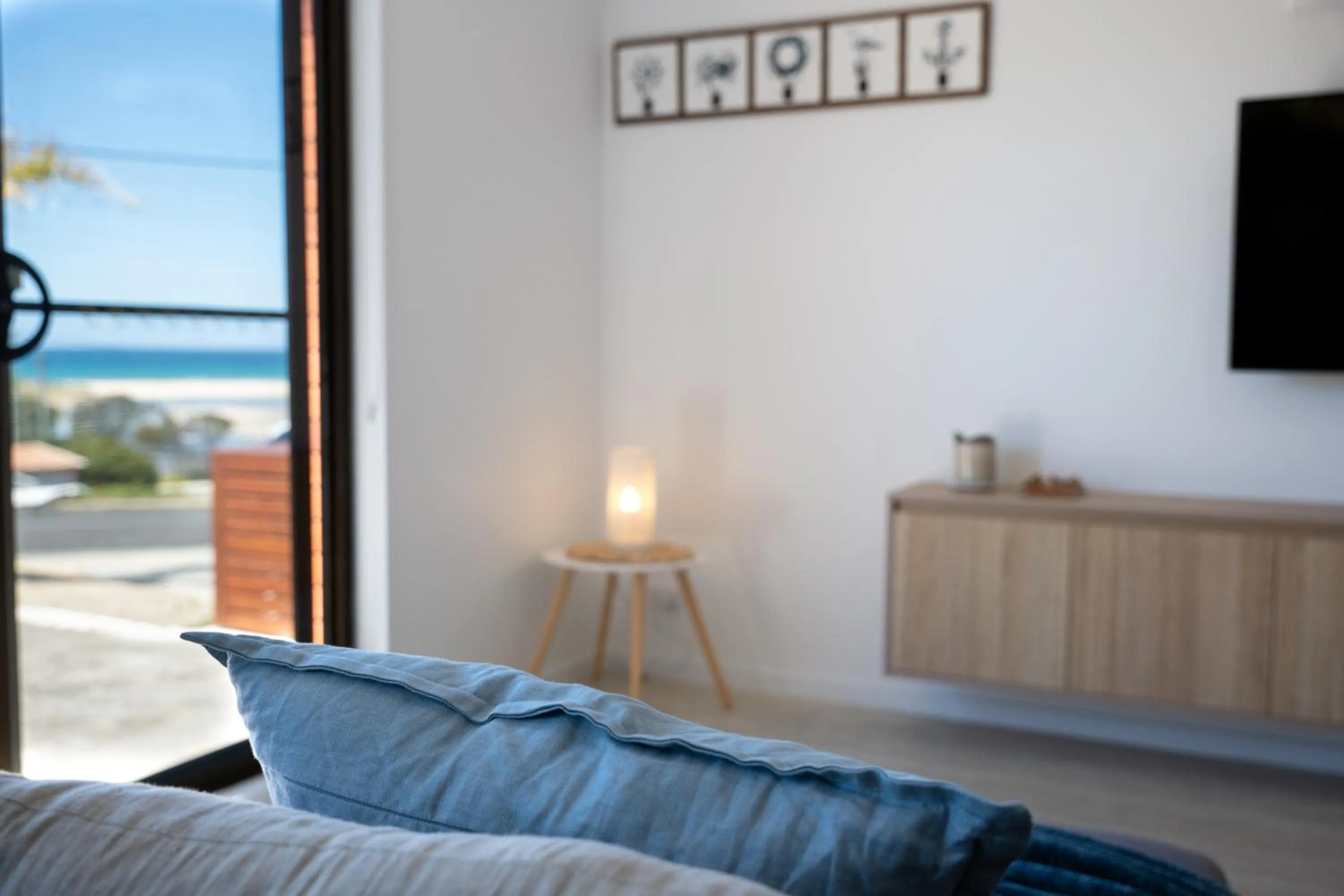 Decorative detail, Bed in Blue Seas Holiday Villas