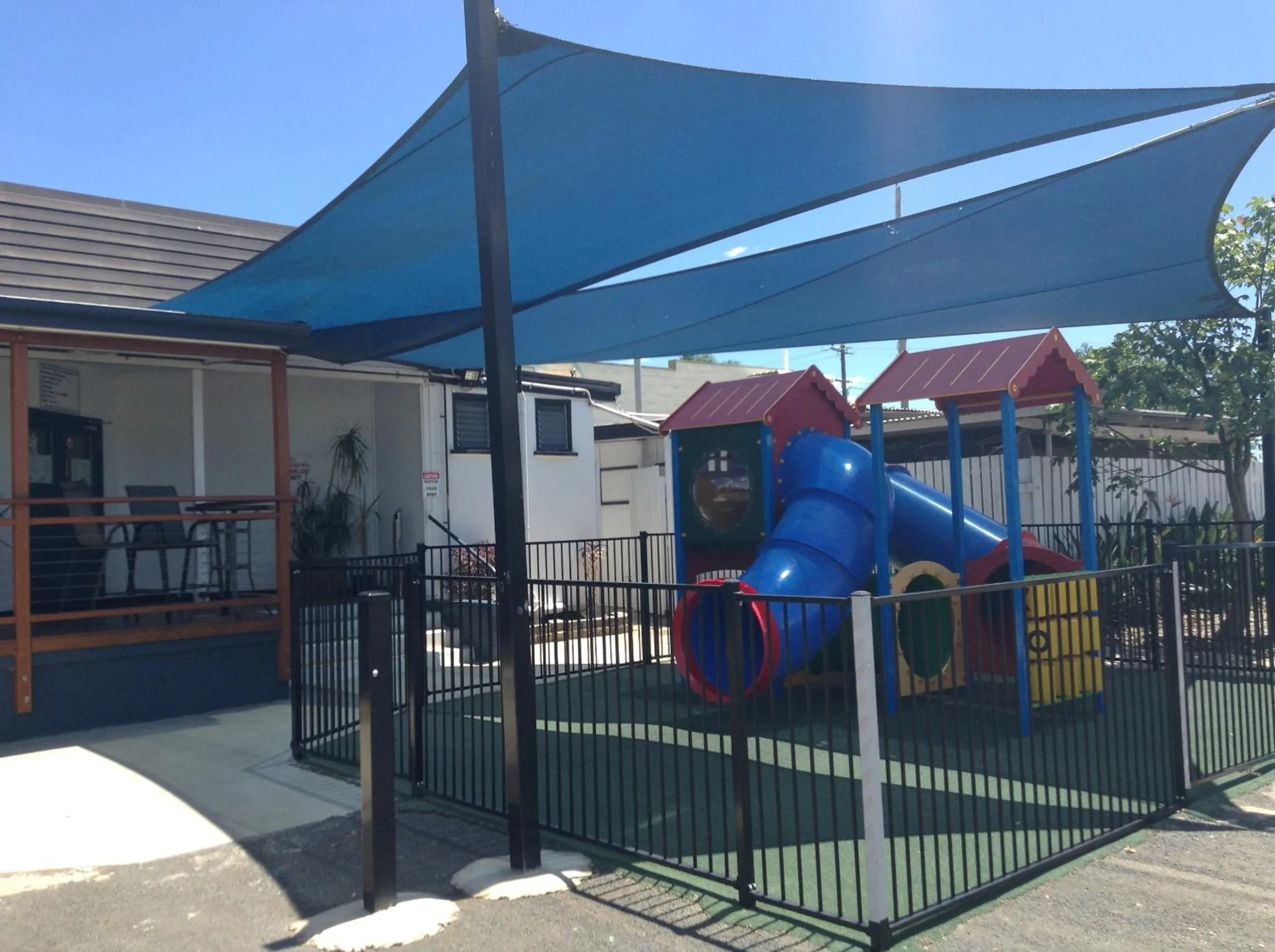 Children play ground in Blackwater Hotel Motel