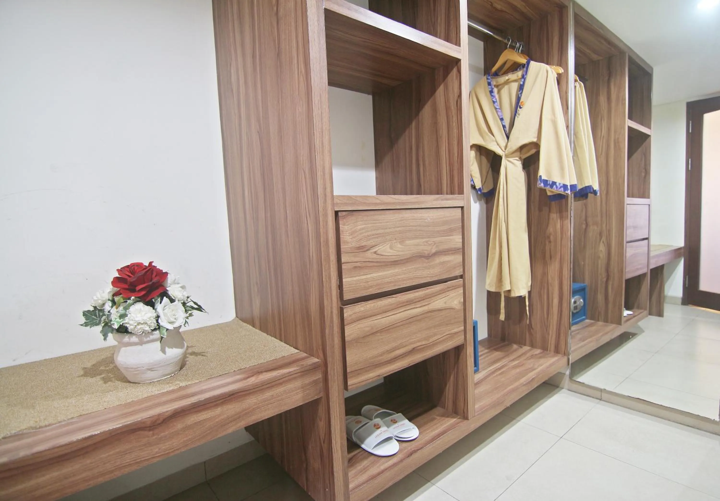 towels, Bed in The Legian Sunset Residence