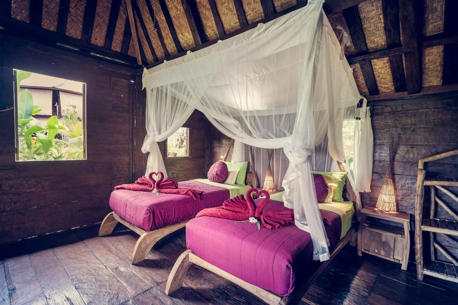 Bed in Dragonfly Village