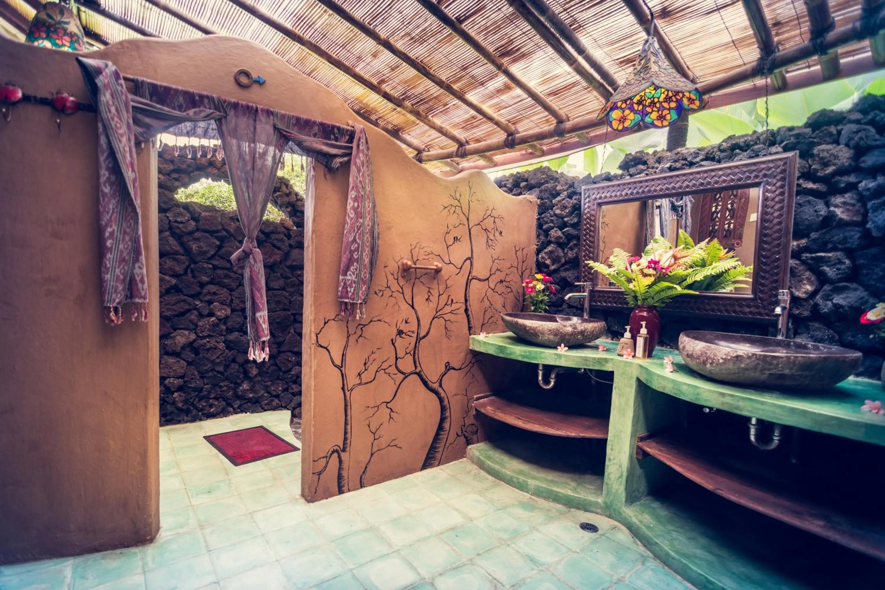 Shower in Dragonfly Village