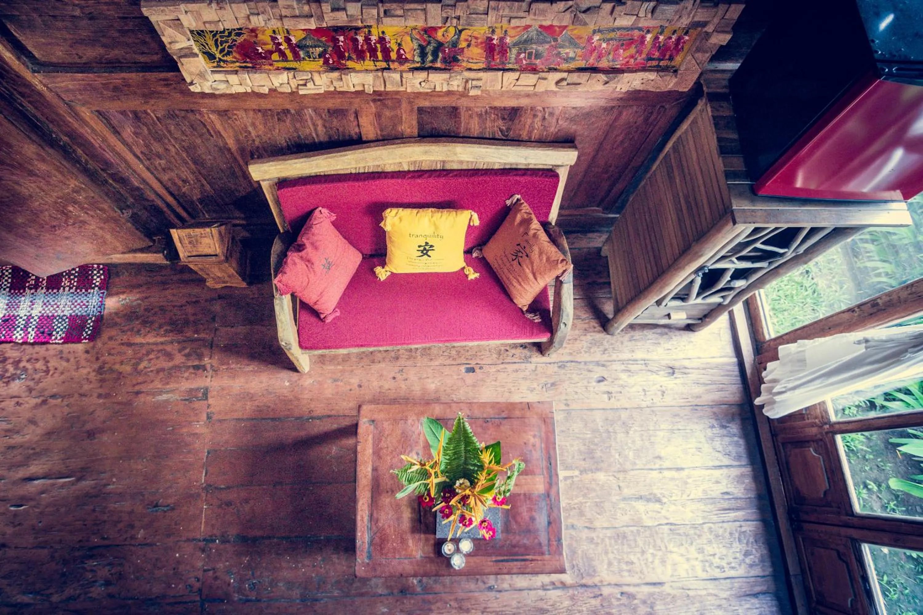 Living room in Dragonfly Village