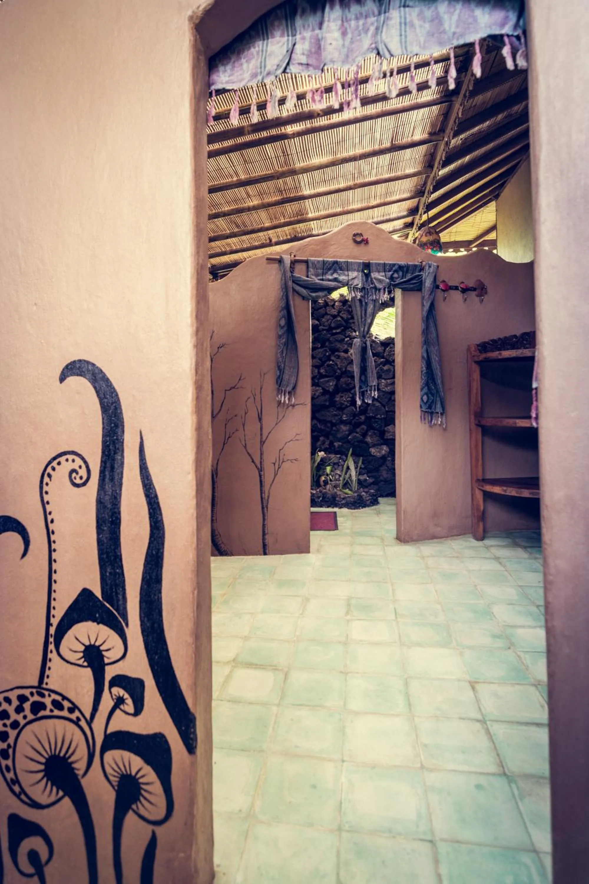 Shower in Dragonfly Village