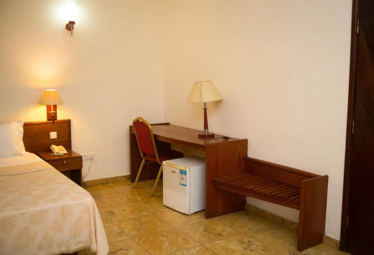 Bed in Hôtel Marbella