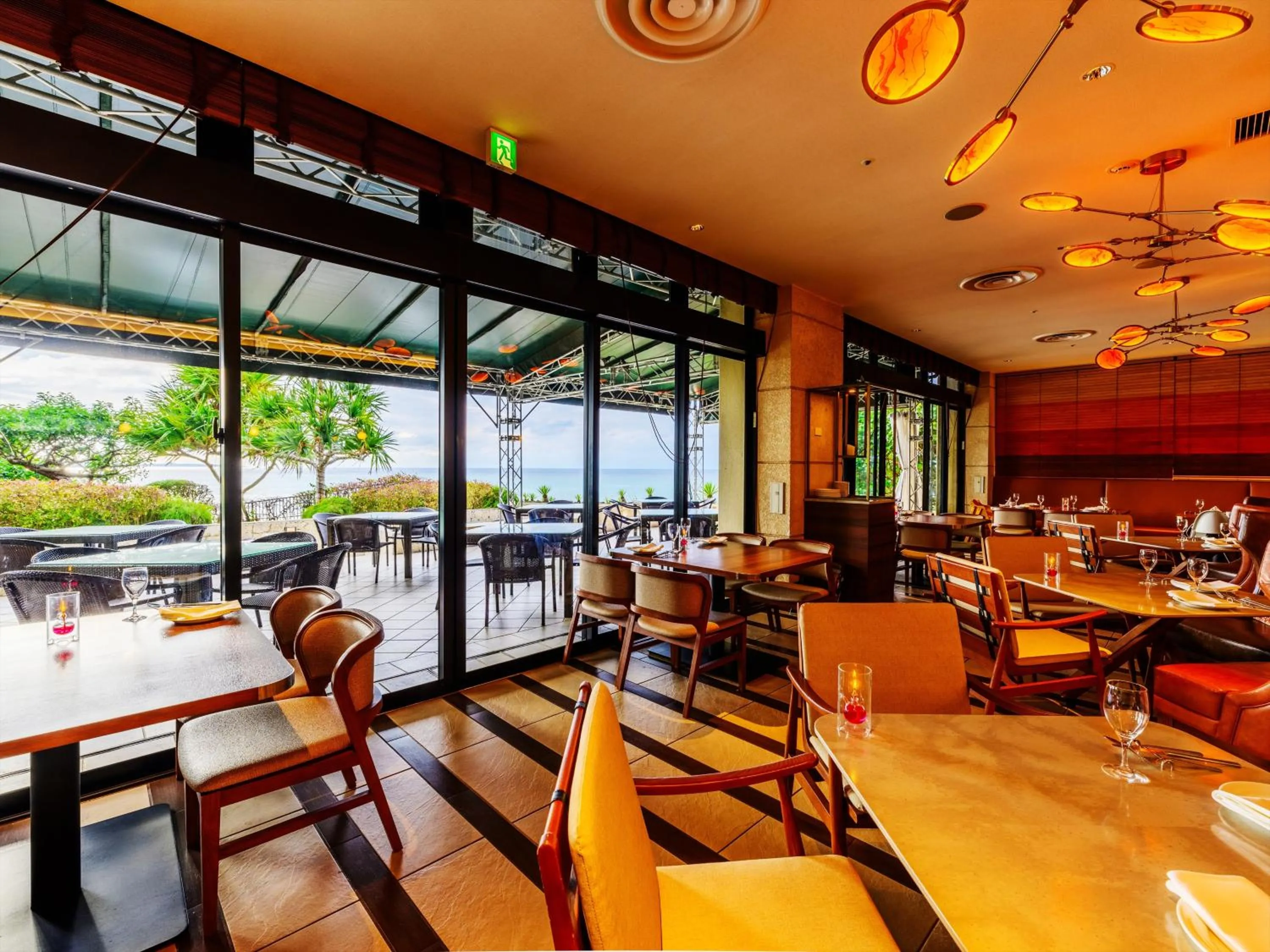 Restaurant/places to eat in Kafuu Resort Fuchaku Condo Hotel