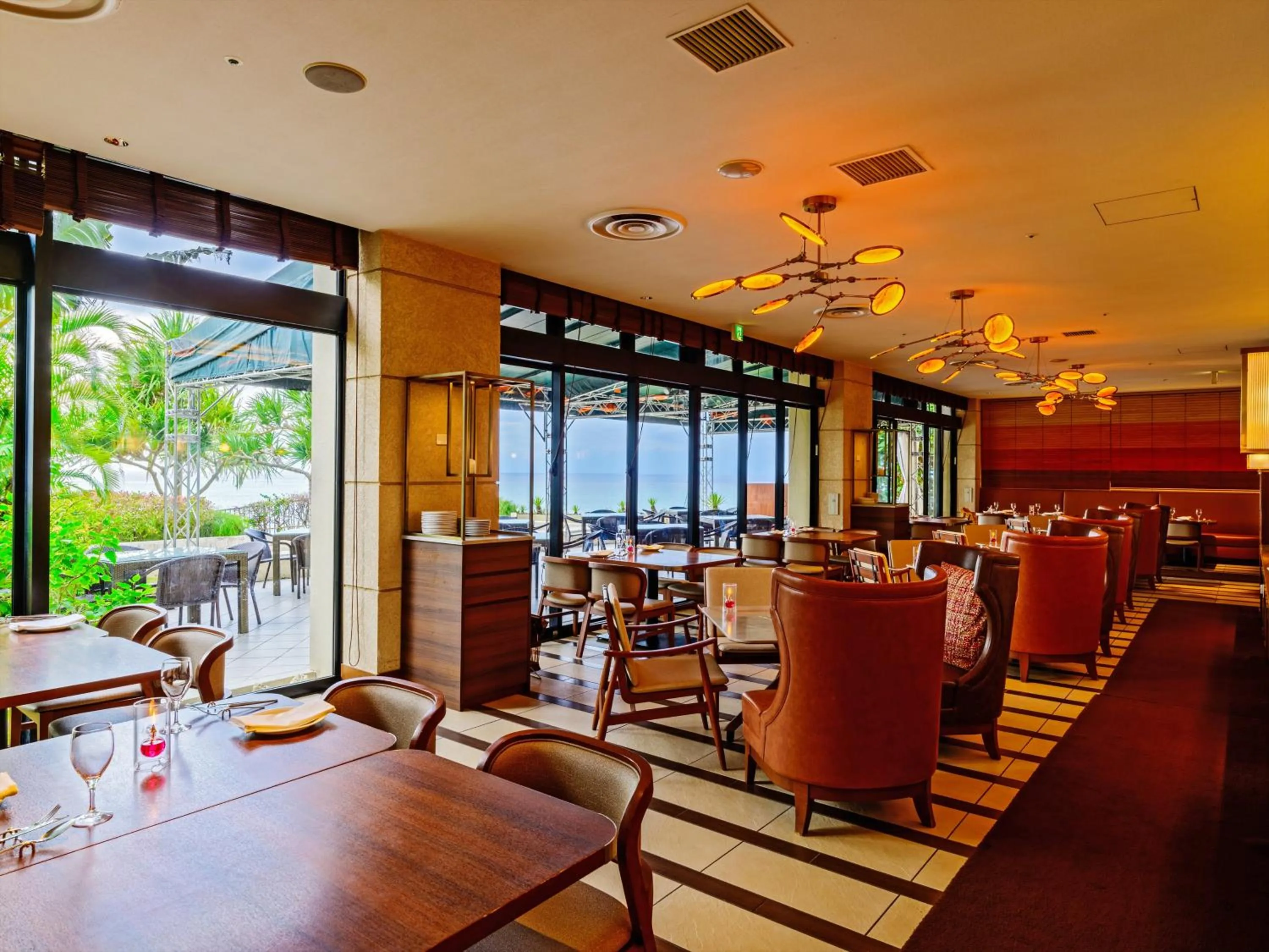 Restaurant/places to eat in Kafuu Resort Fuchaku Condo Hotel