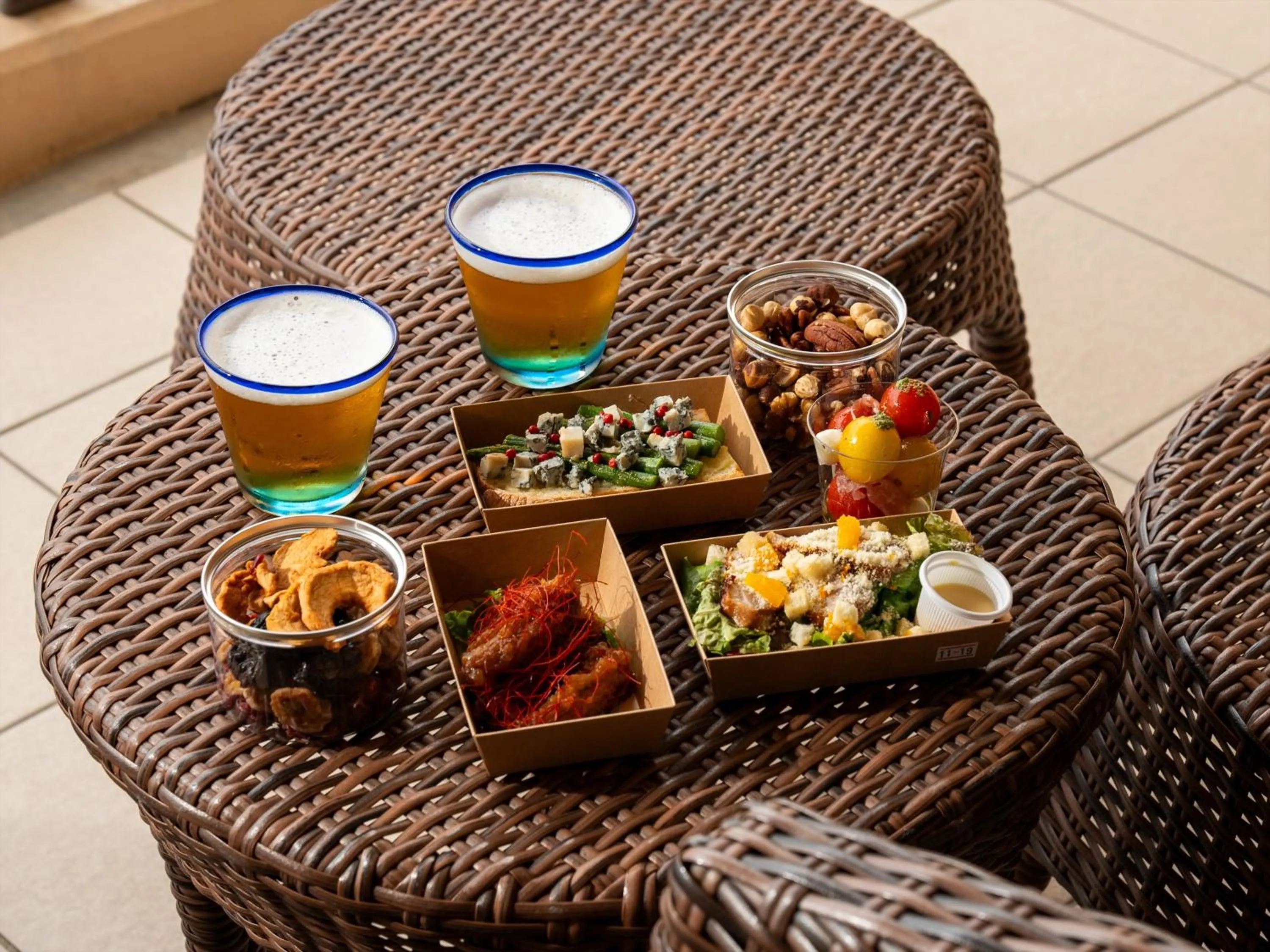 Food and drinks in Kafuu Resort Fuchaku Condo Hotel