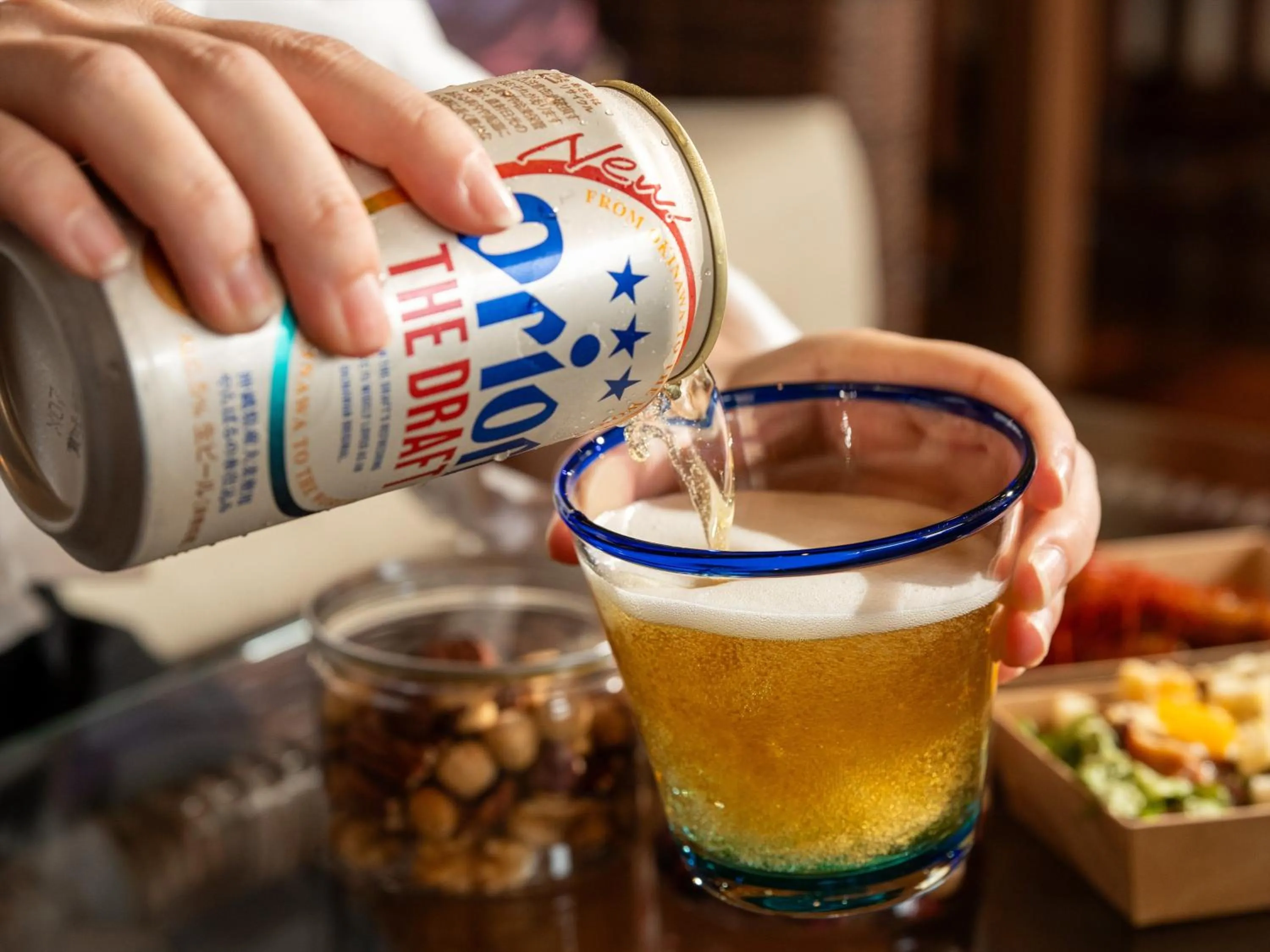 Food and drinks in Kafuu Resort Fuchaku Condo Hotel