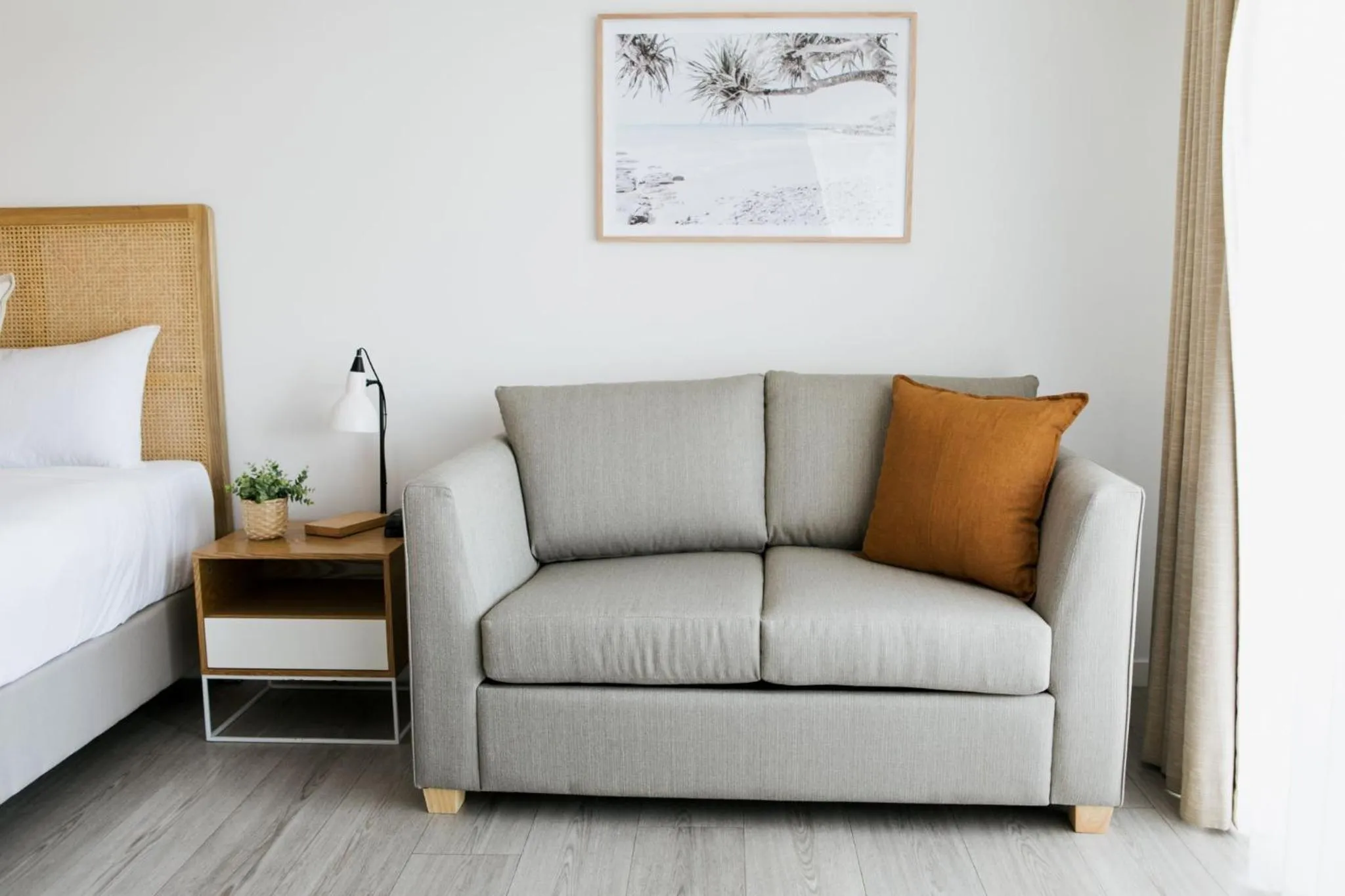 Bed in Noosa Heads Motel