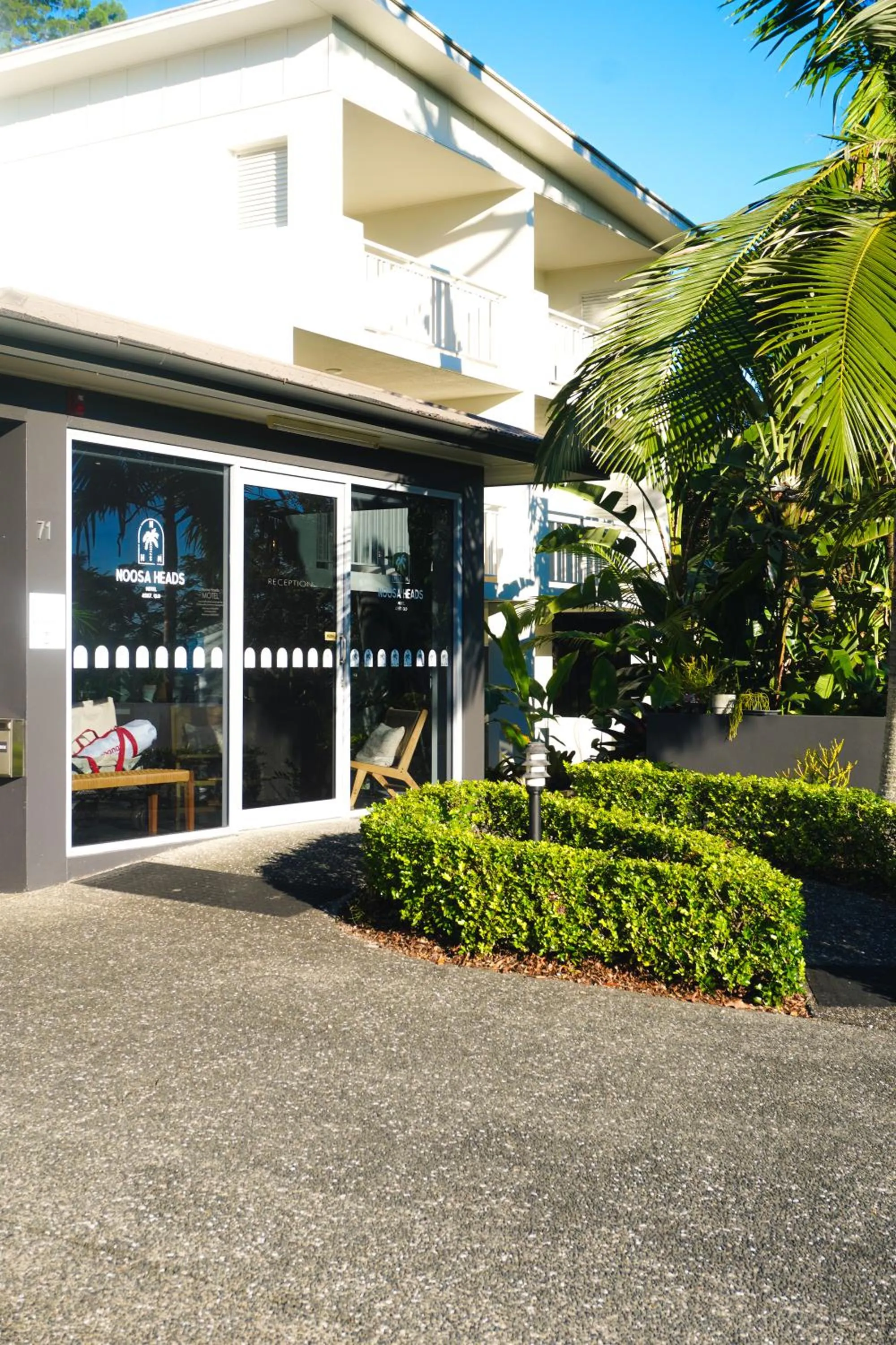 Property building in Noosa Heads Motel