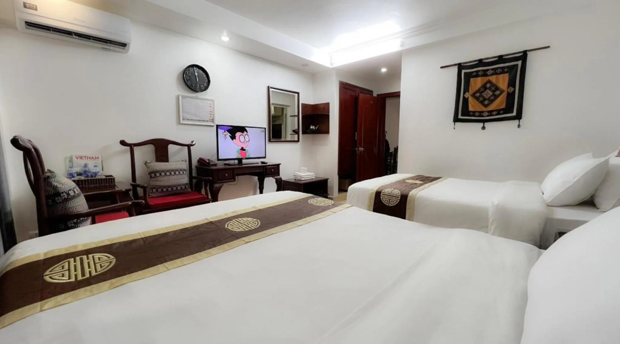 Bed in Sapa Lake View Hotel