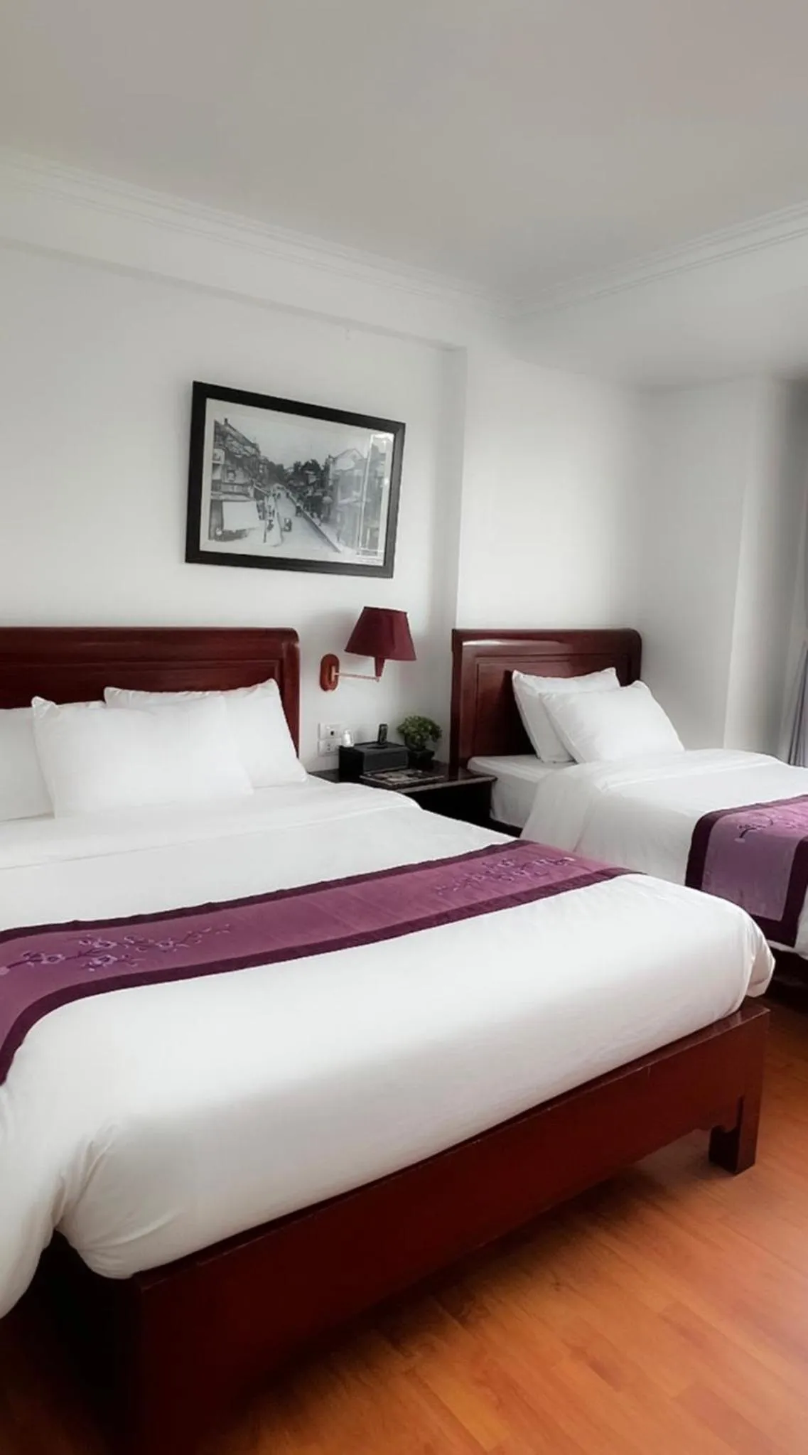 Bed in Sapa Lake View Hotel