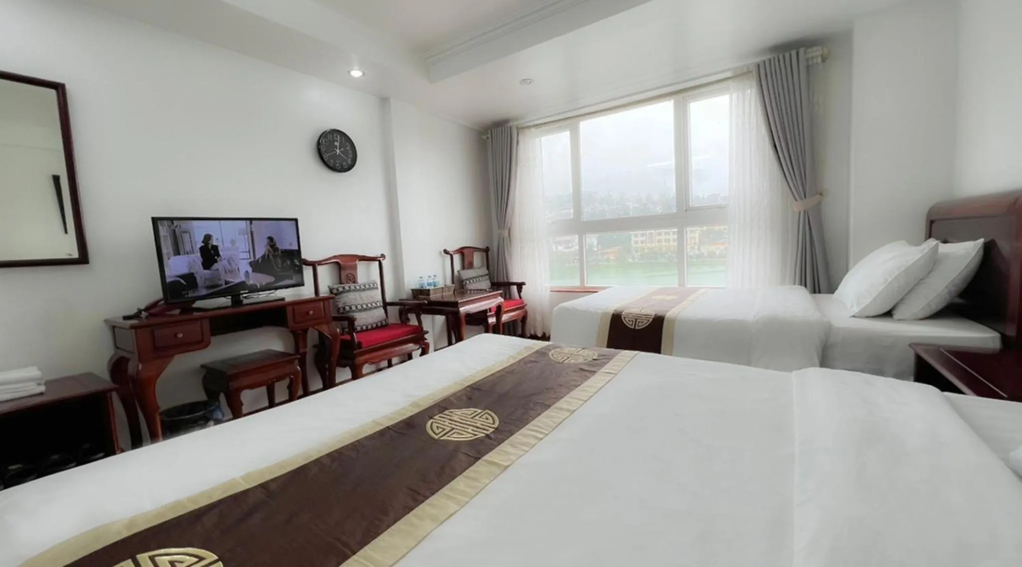 Bed in Sapa Lake View Hotel