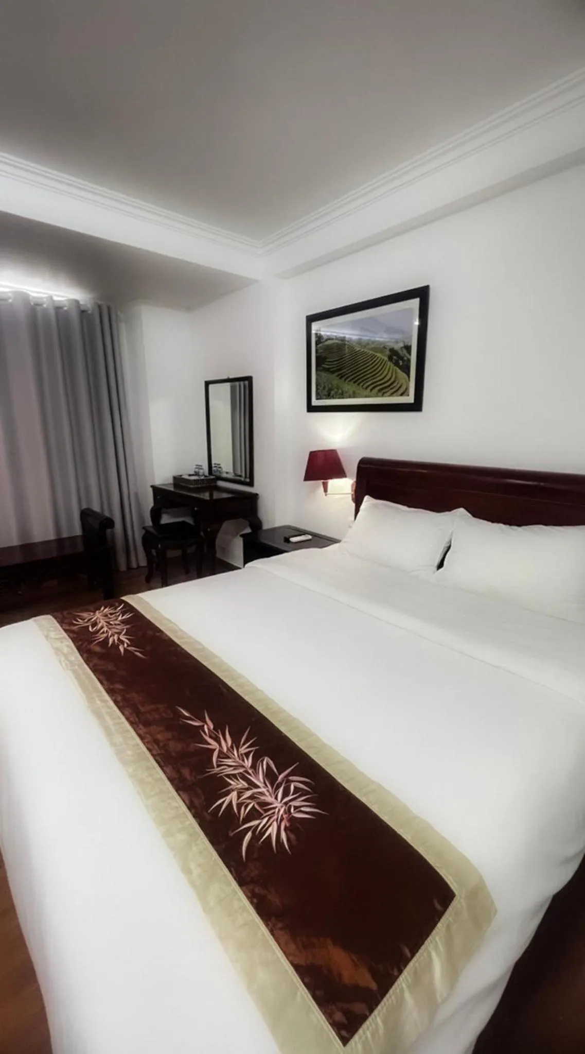 Bed in Sapa Lake View Hotel