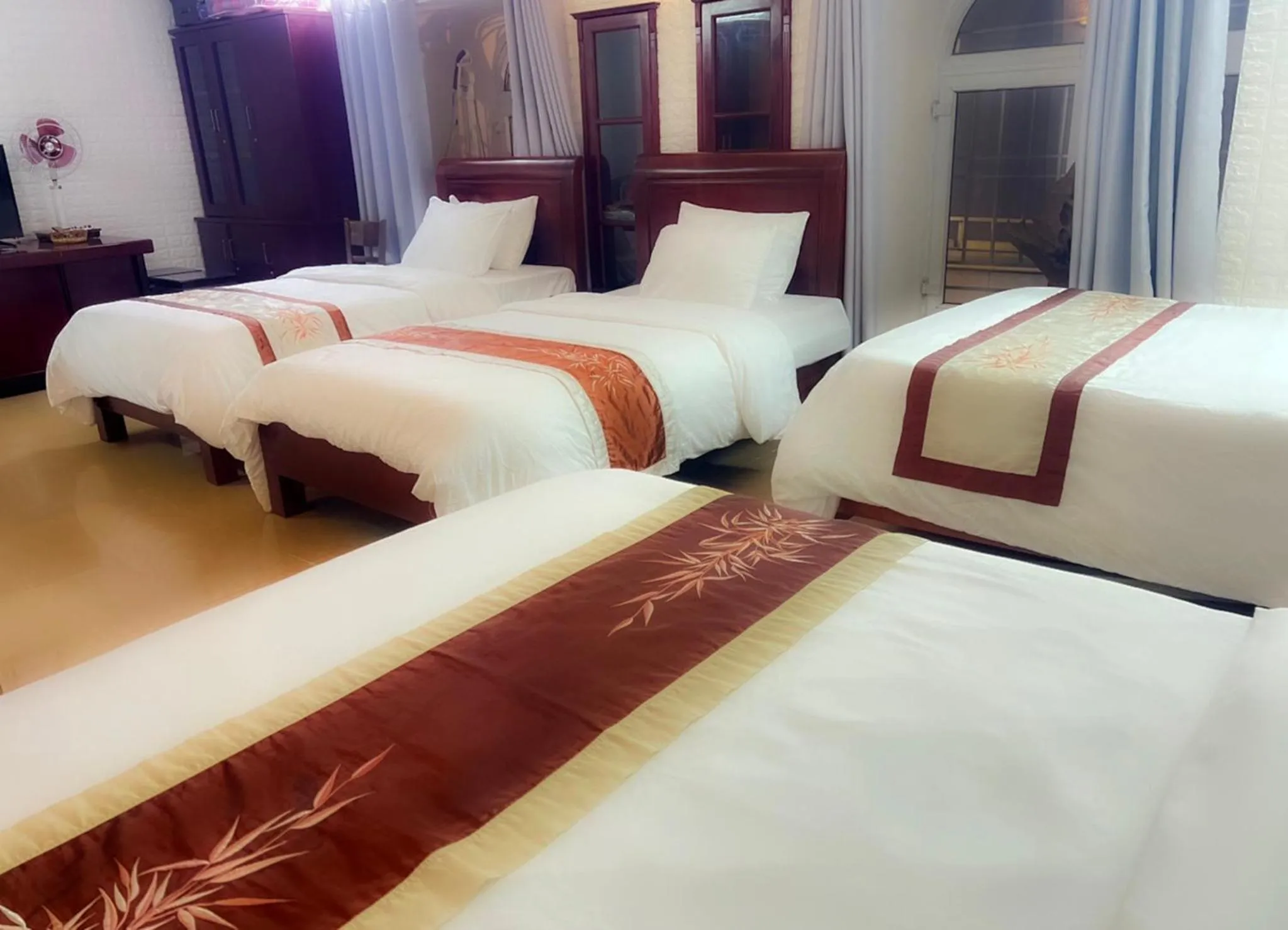 Bed in Sapa Lake View Hotel