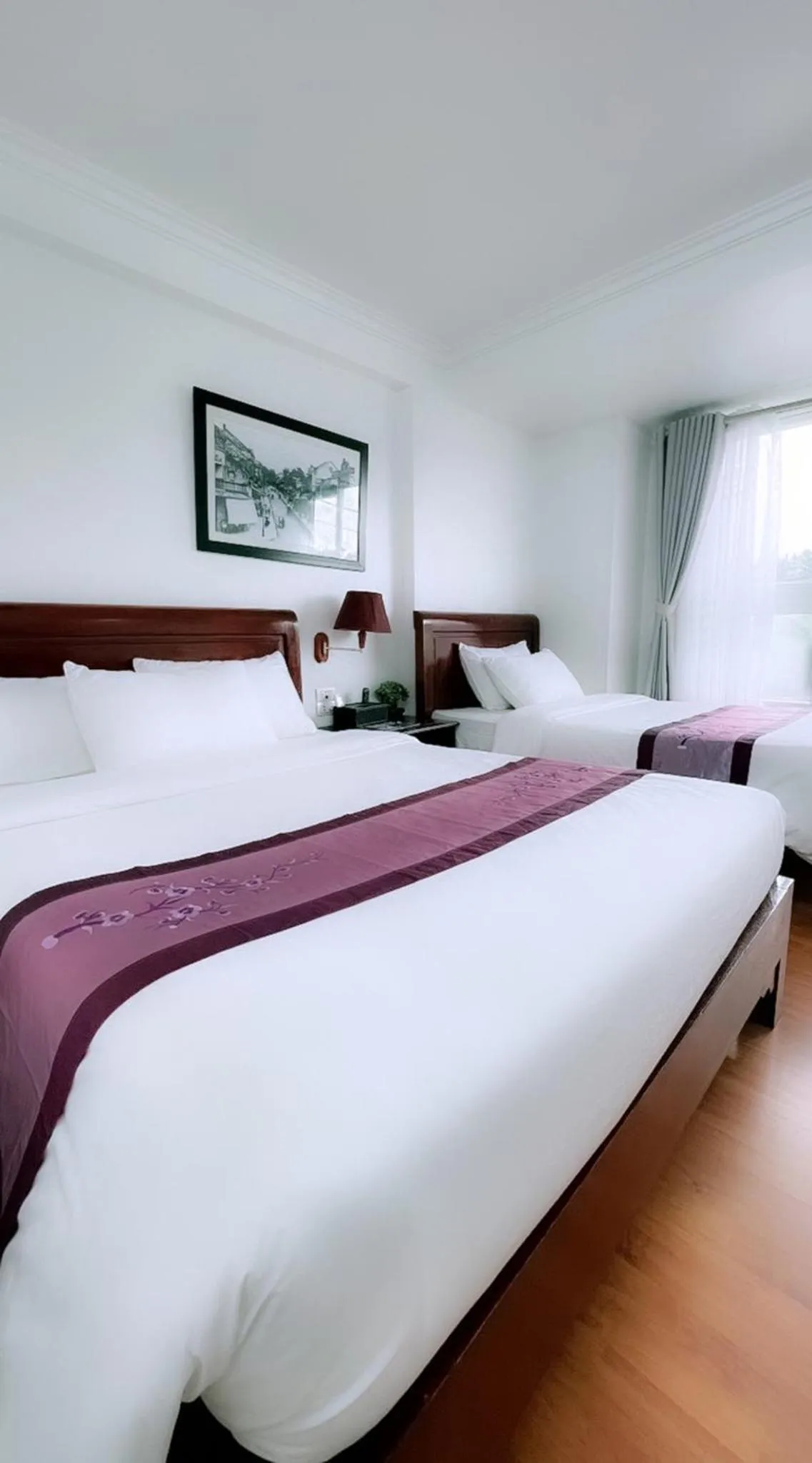 Bed in Sapa Lake View Hotel