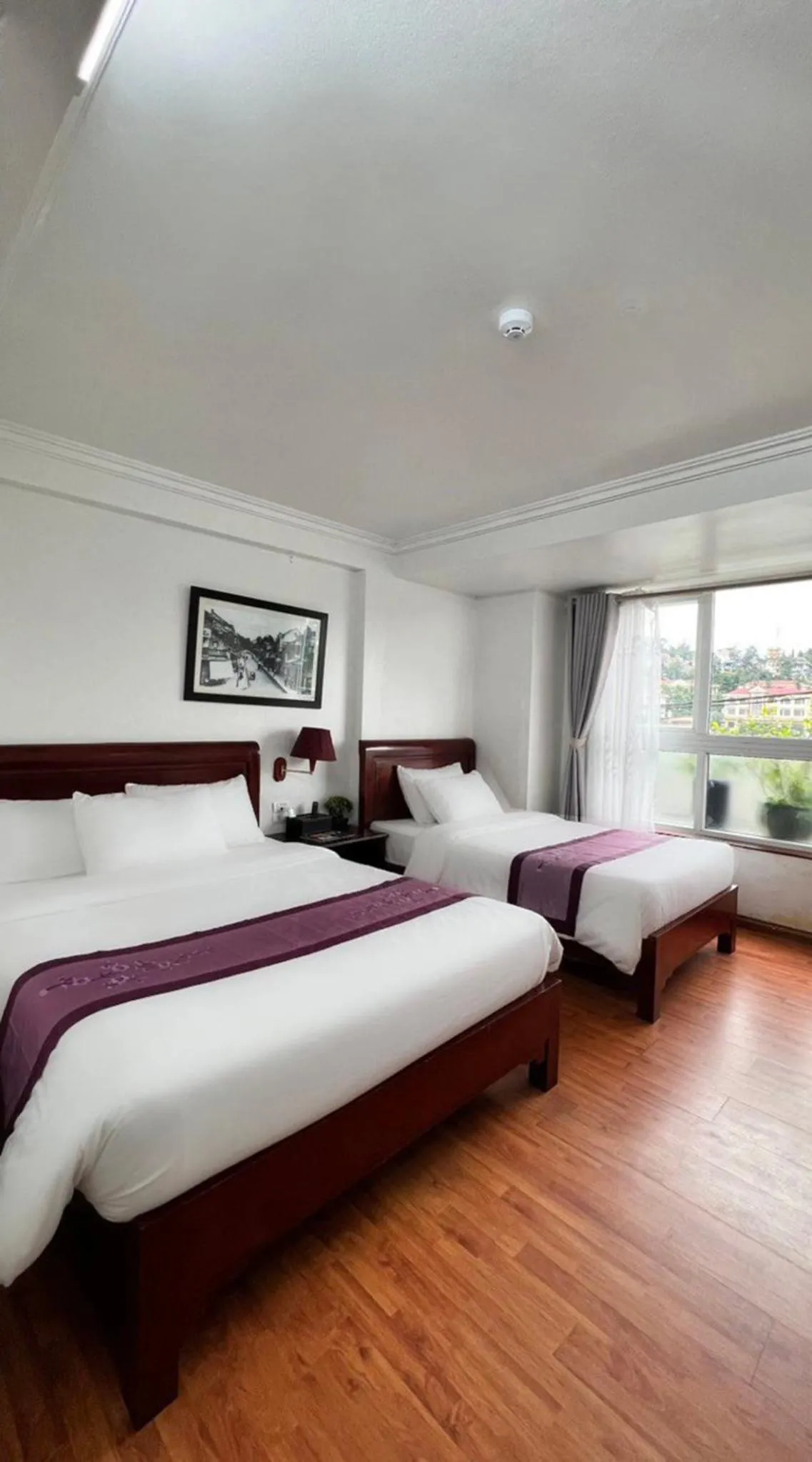 Bed in Sapa Lake View Hotel
