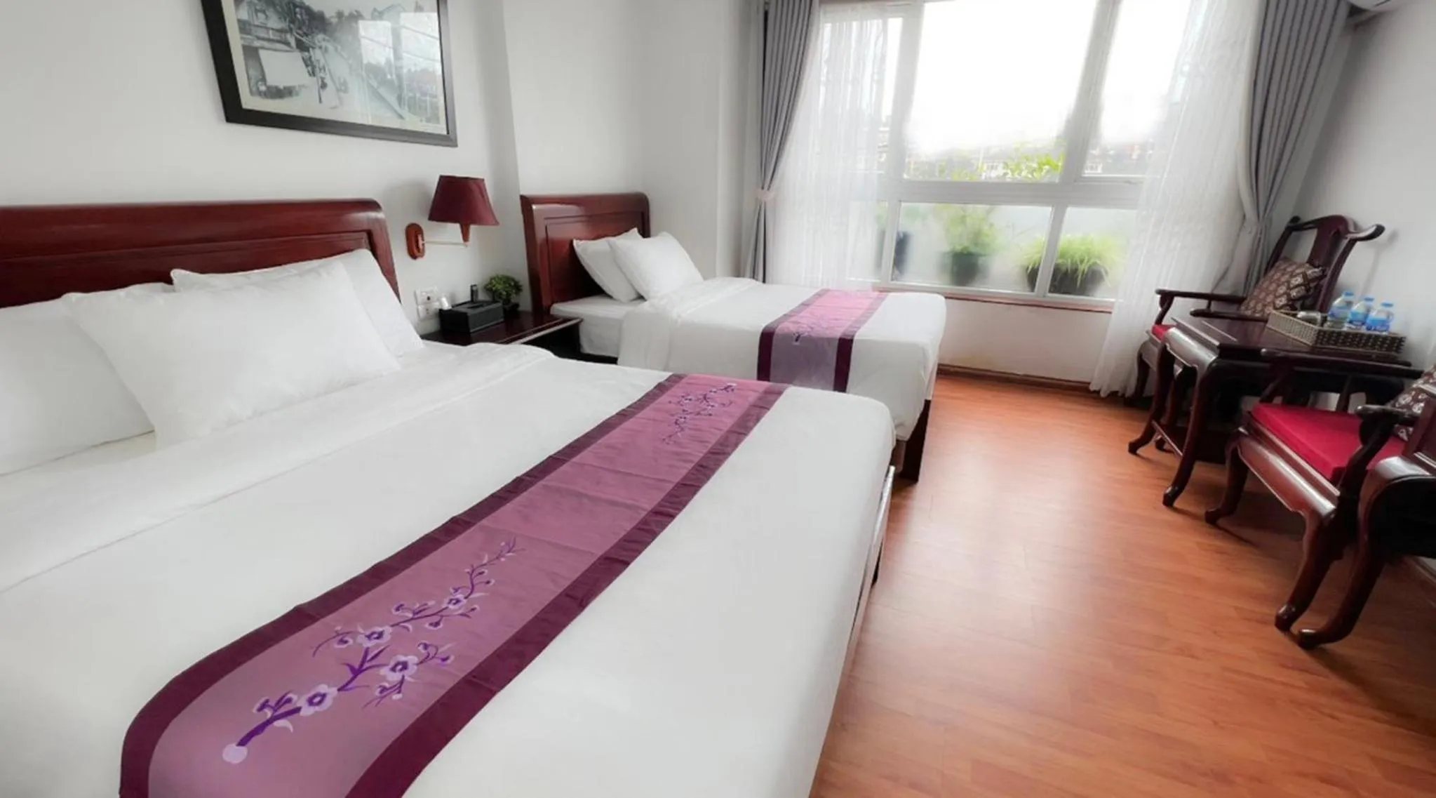 Bed in Sapa Lake View Hotel