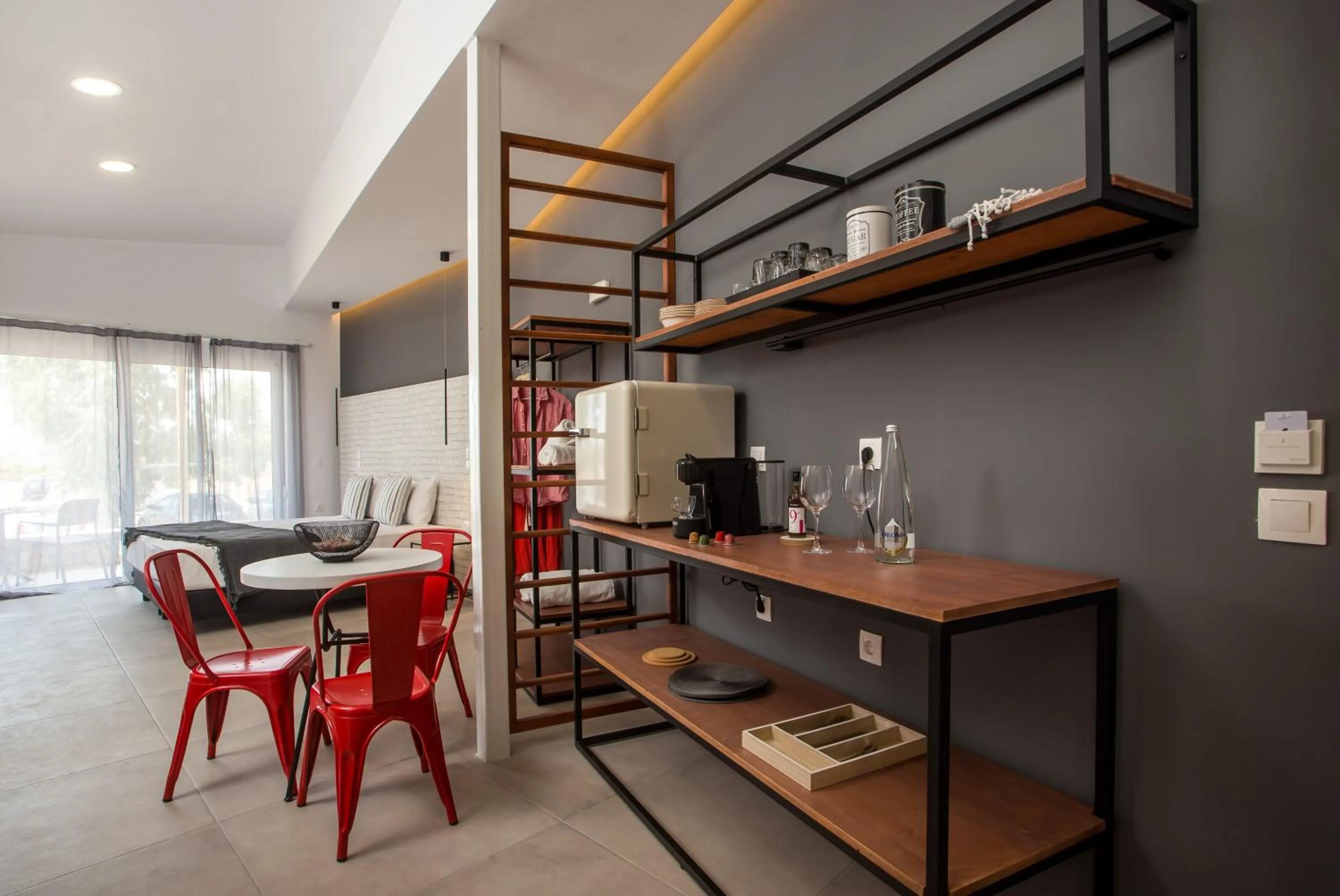 Living room in Marini Seaside