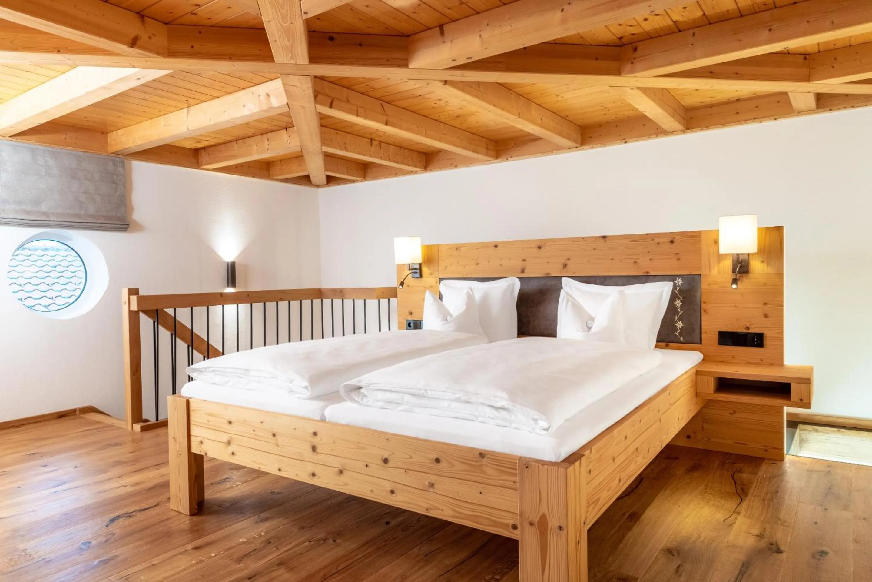 Bed in Hanusel Hof Wellness & Genuss in Panoramalage