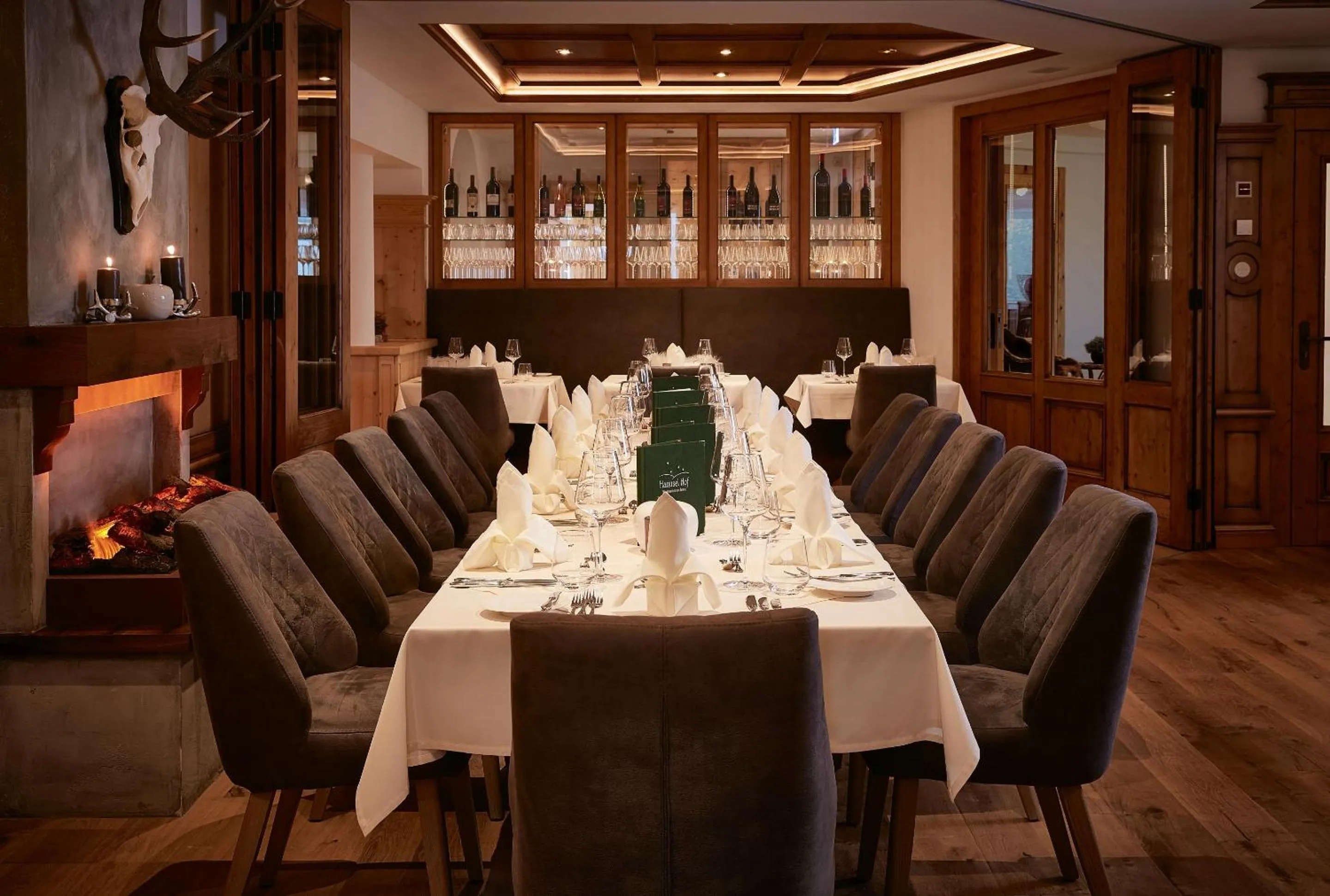 Restaurant/places to eat in Hanusel Hof Wellness & Genuss in Panoramalage