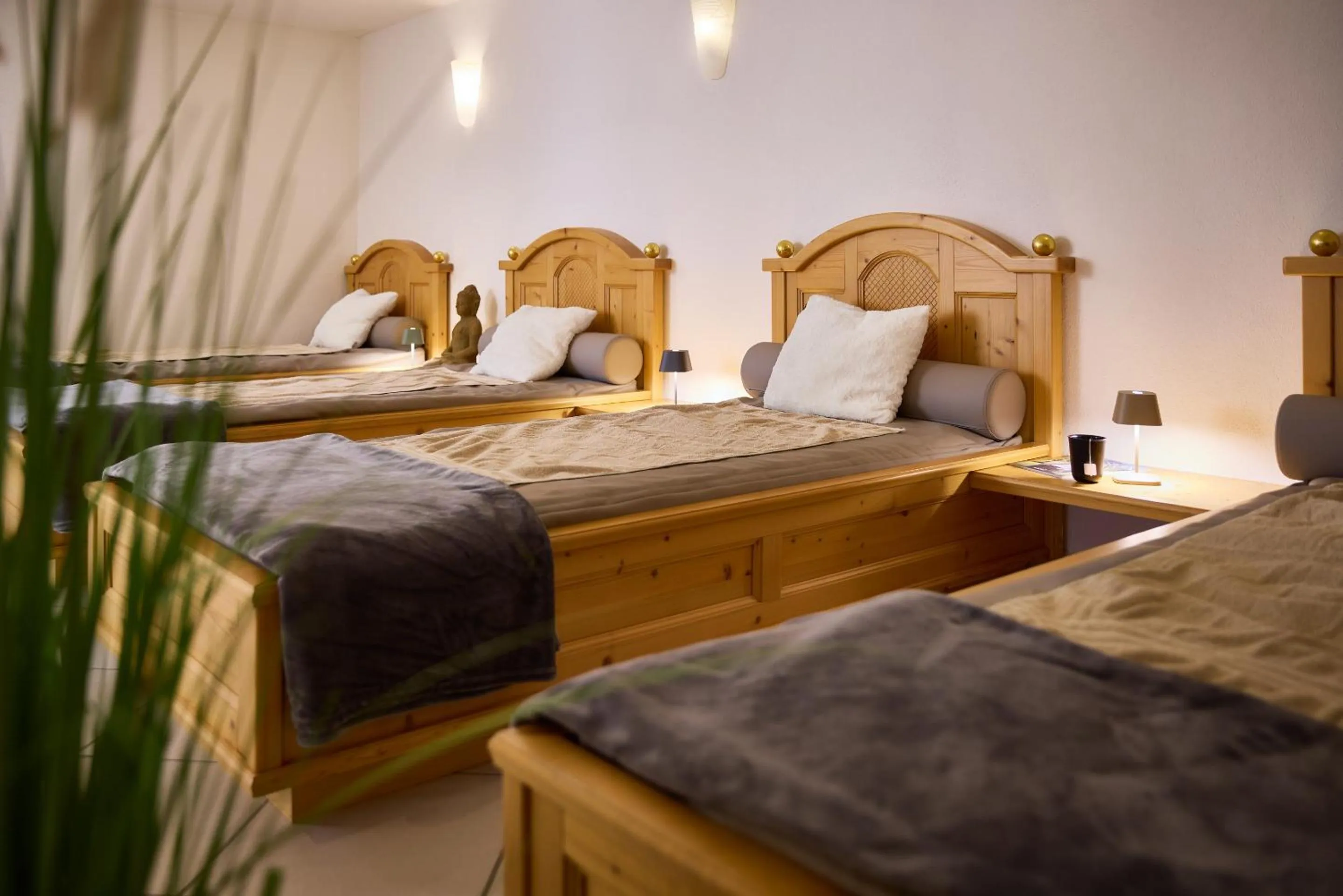 Spa and wellness centre/facilities, Bed in Hanusel Hof Wellness & Genuss in Panoramalage