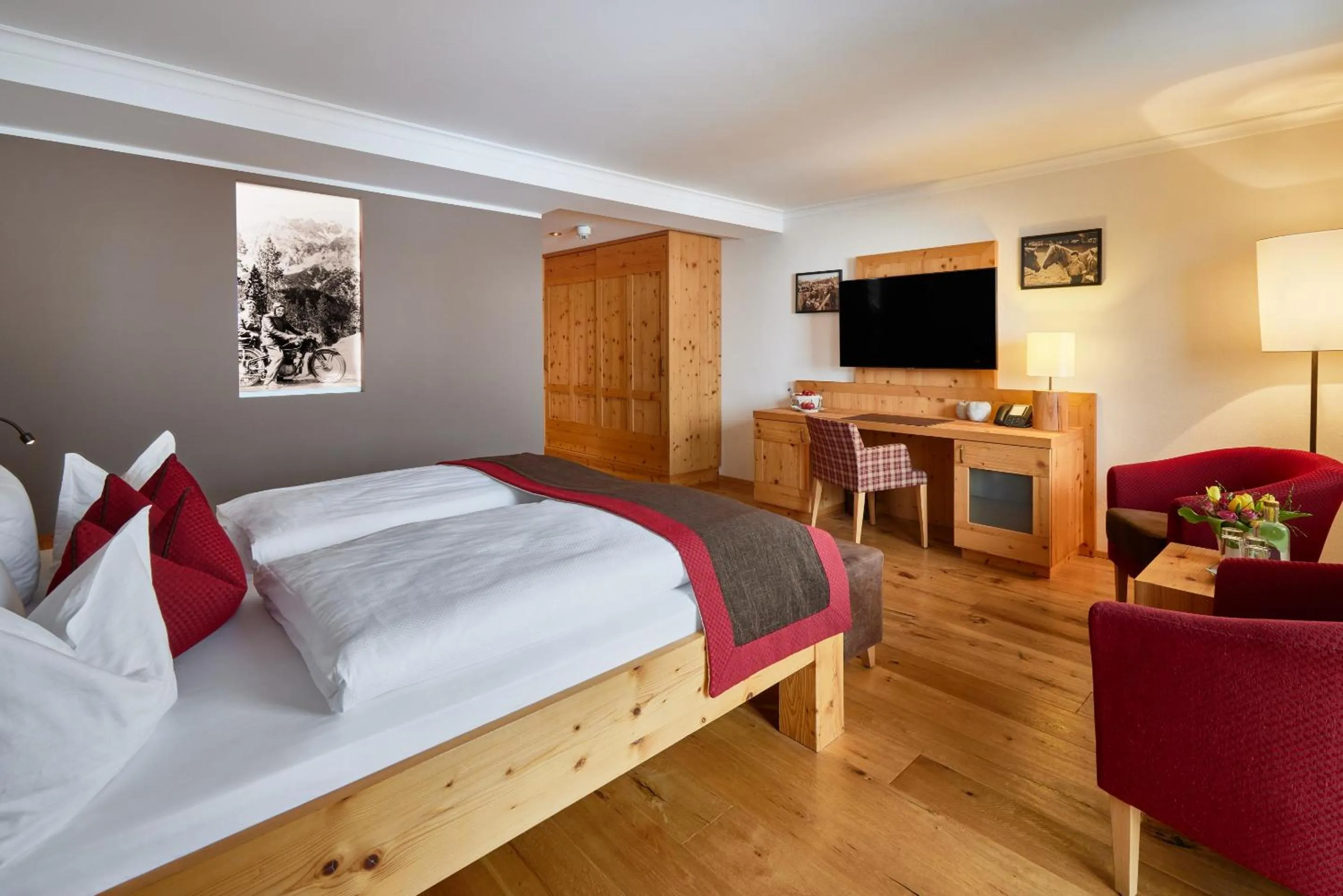 Bed in Hanusel Hof Wellness & Genuss in Panoramalage