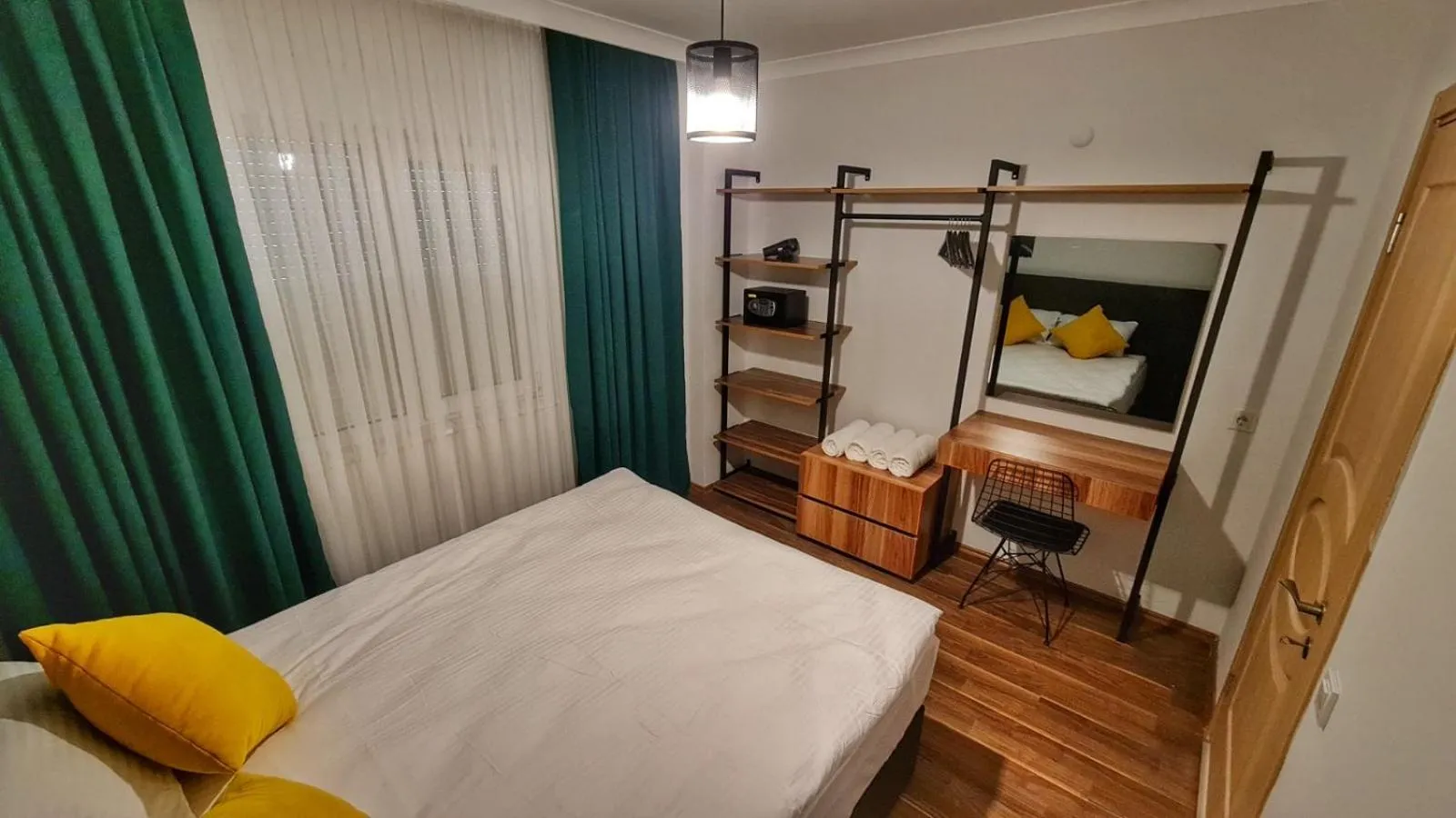 Bed in Letstay Sweet Home Yellow