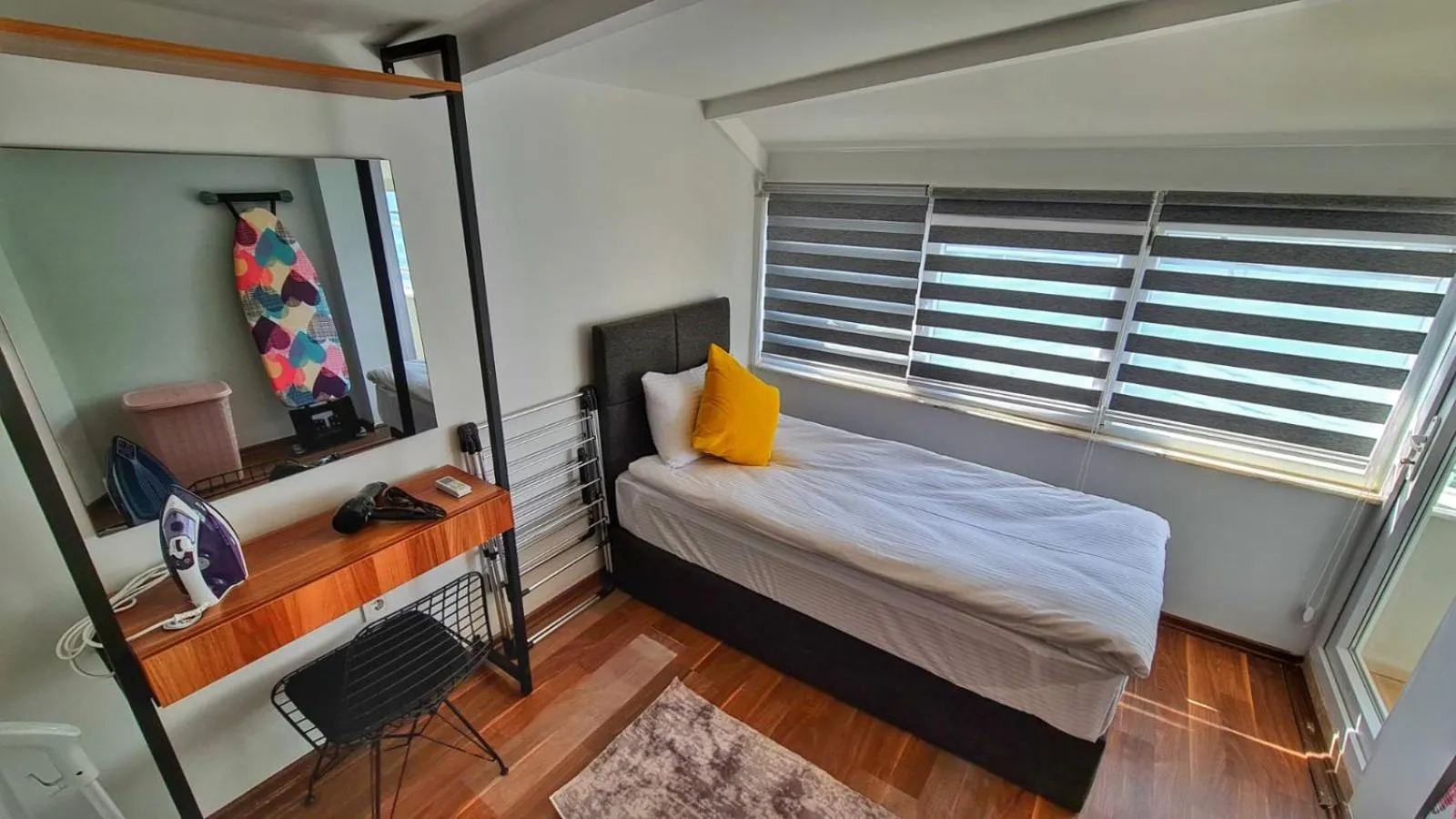 Bed in Letstay Sweet Home Yellow