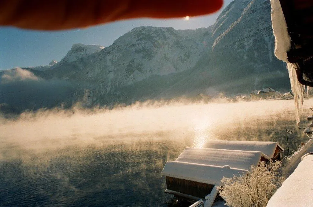 View (from property/room) in Bräugasthof Hallstatt