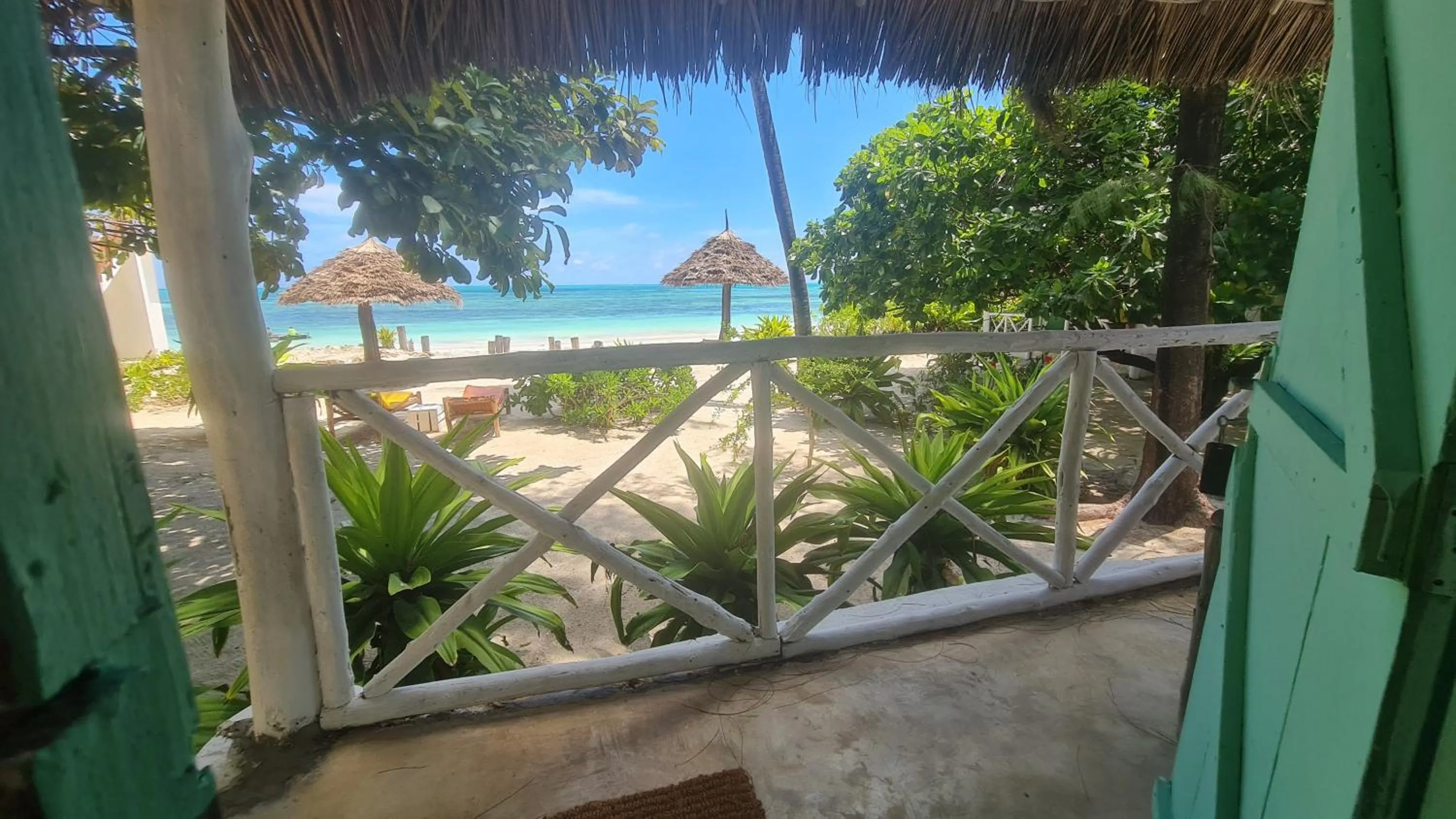 Garden view in Garden Beach Bungalows Jambiani