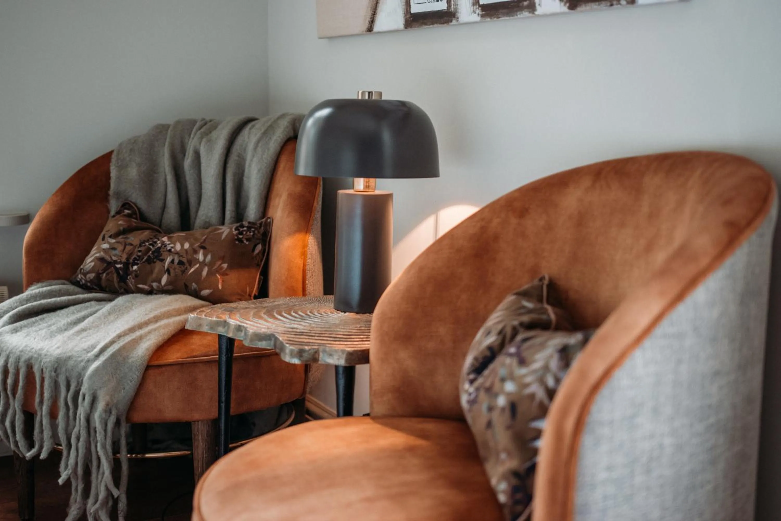 Seating area in B&B Maison Mairie Hasselt