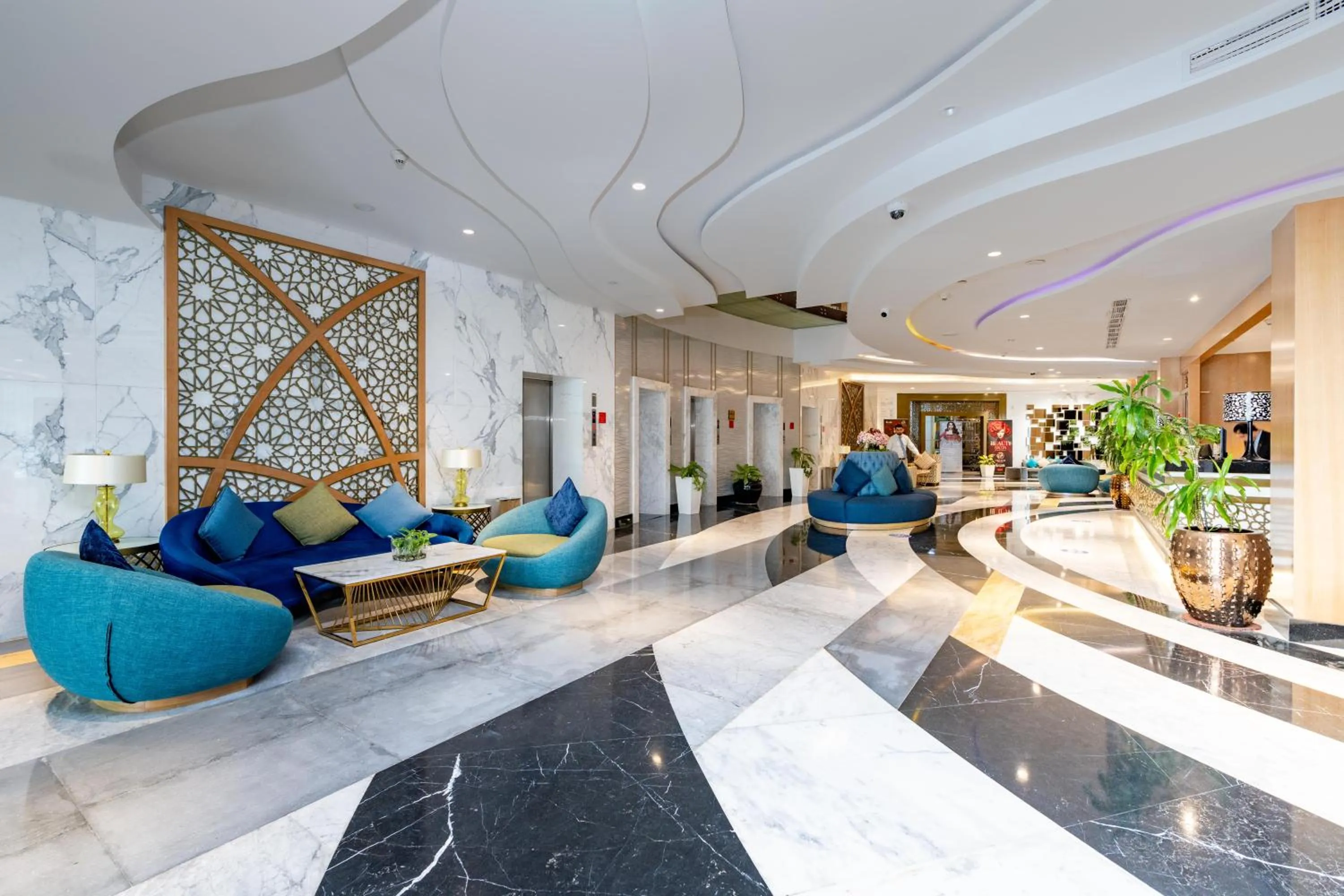 Lobby or reception in Samaya Hotel Deira