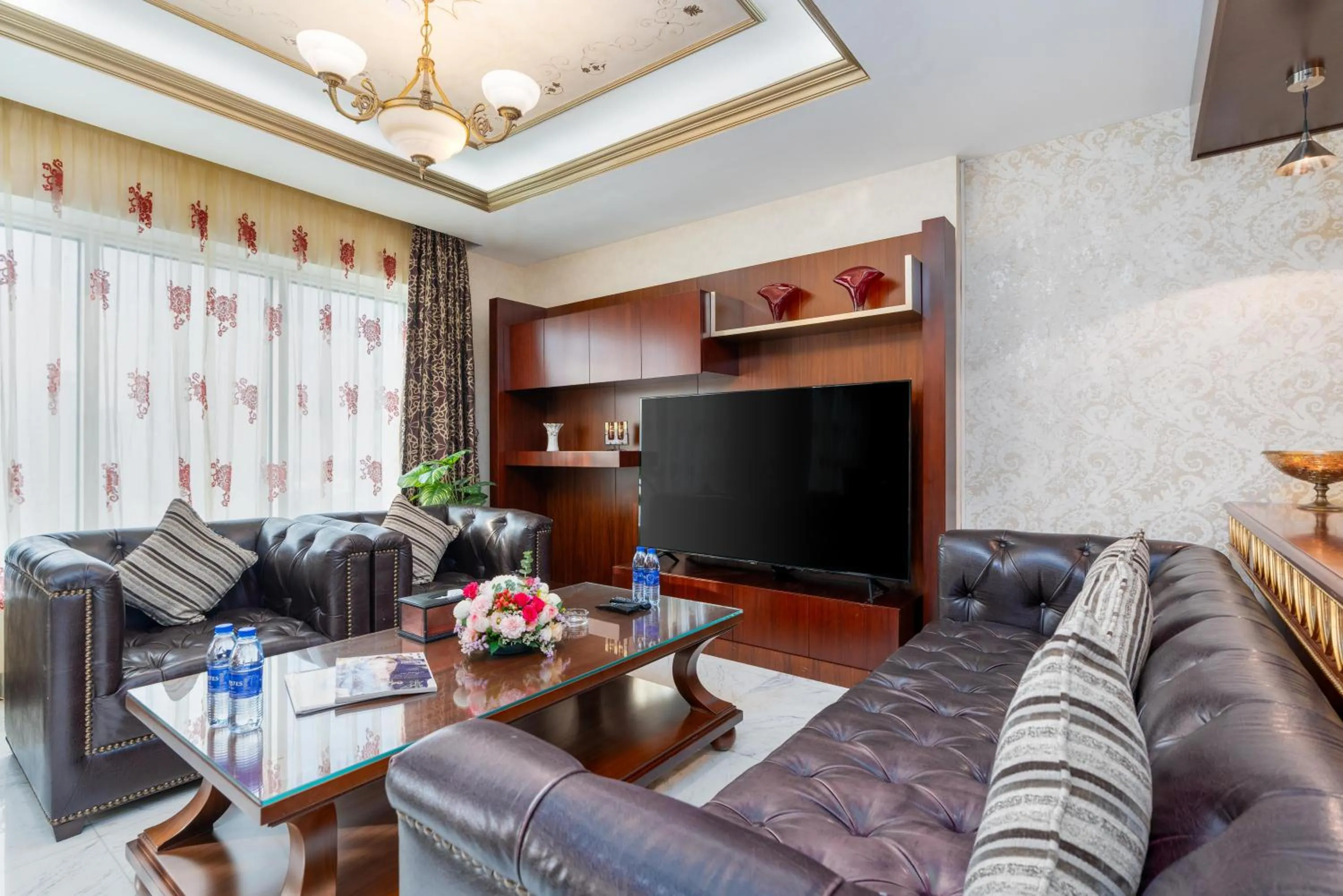 Seating area in Samaya Hotel Deira