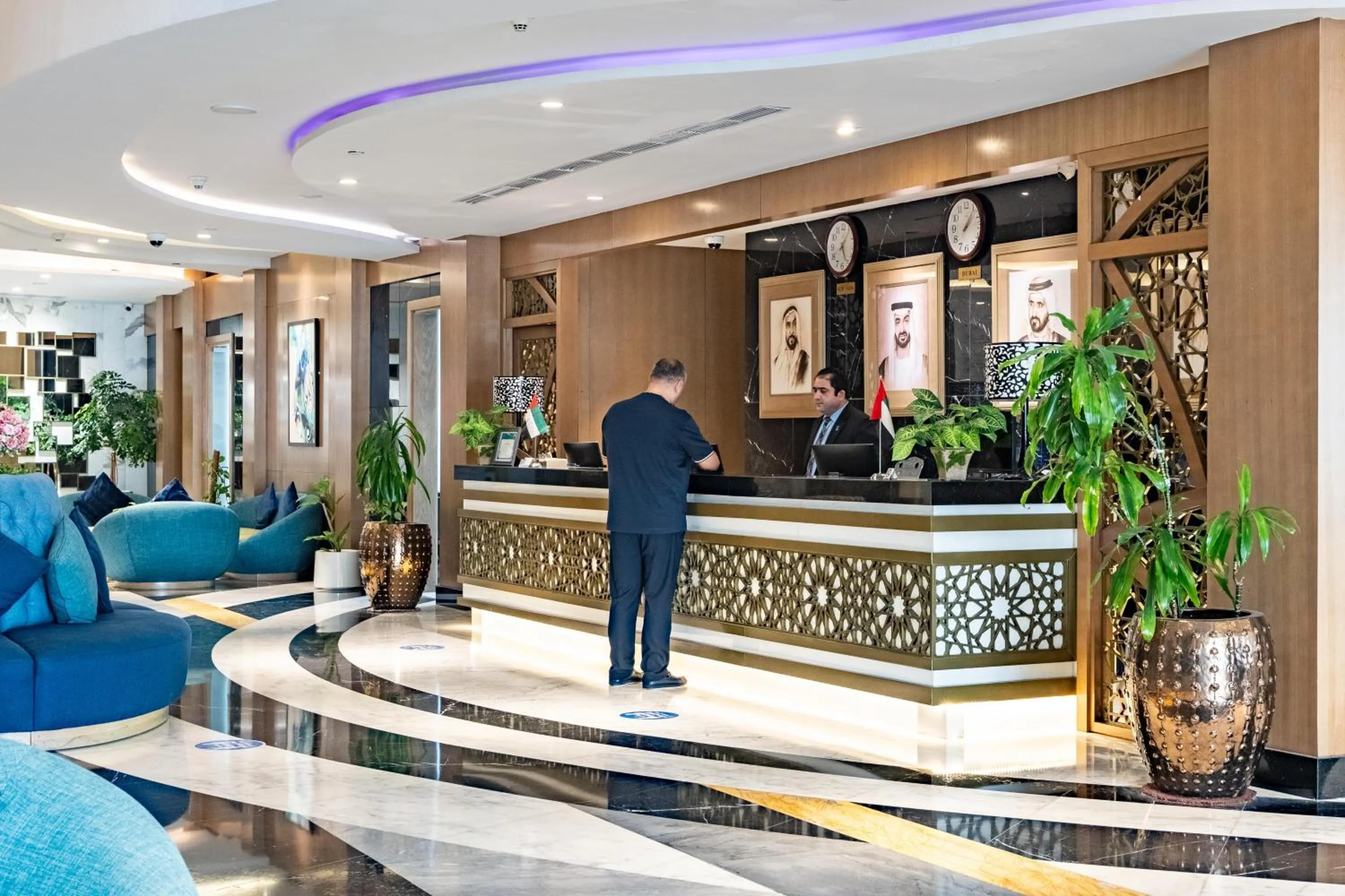 Lobby or reception in Samaya Hotel Deira