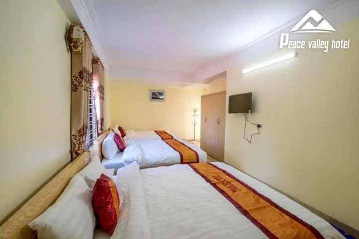 Bed in SaPa Peace Valley hotel