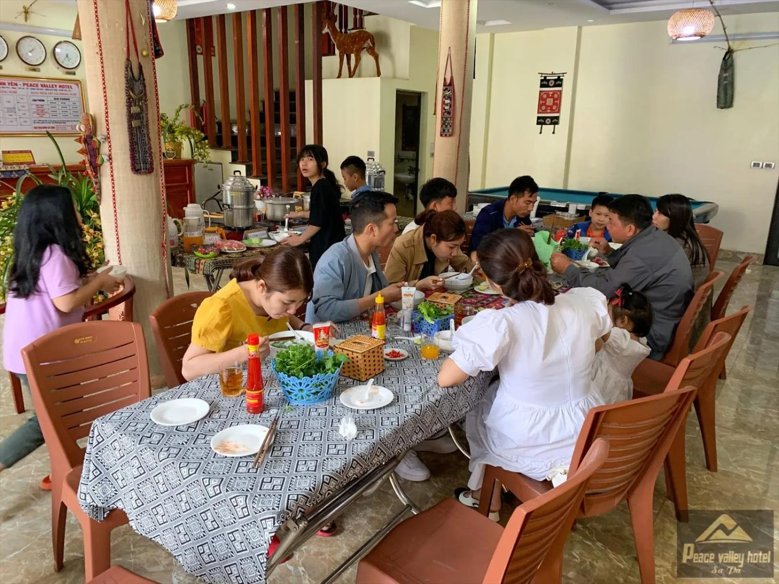 Restaurant/places to eat in SaPa Peace Valley hotel