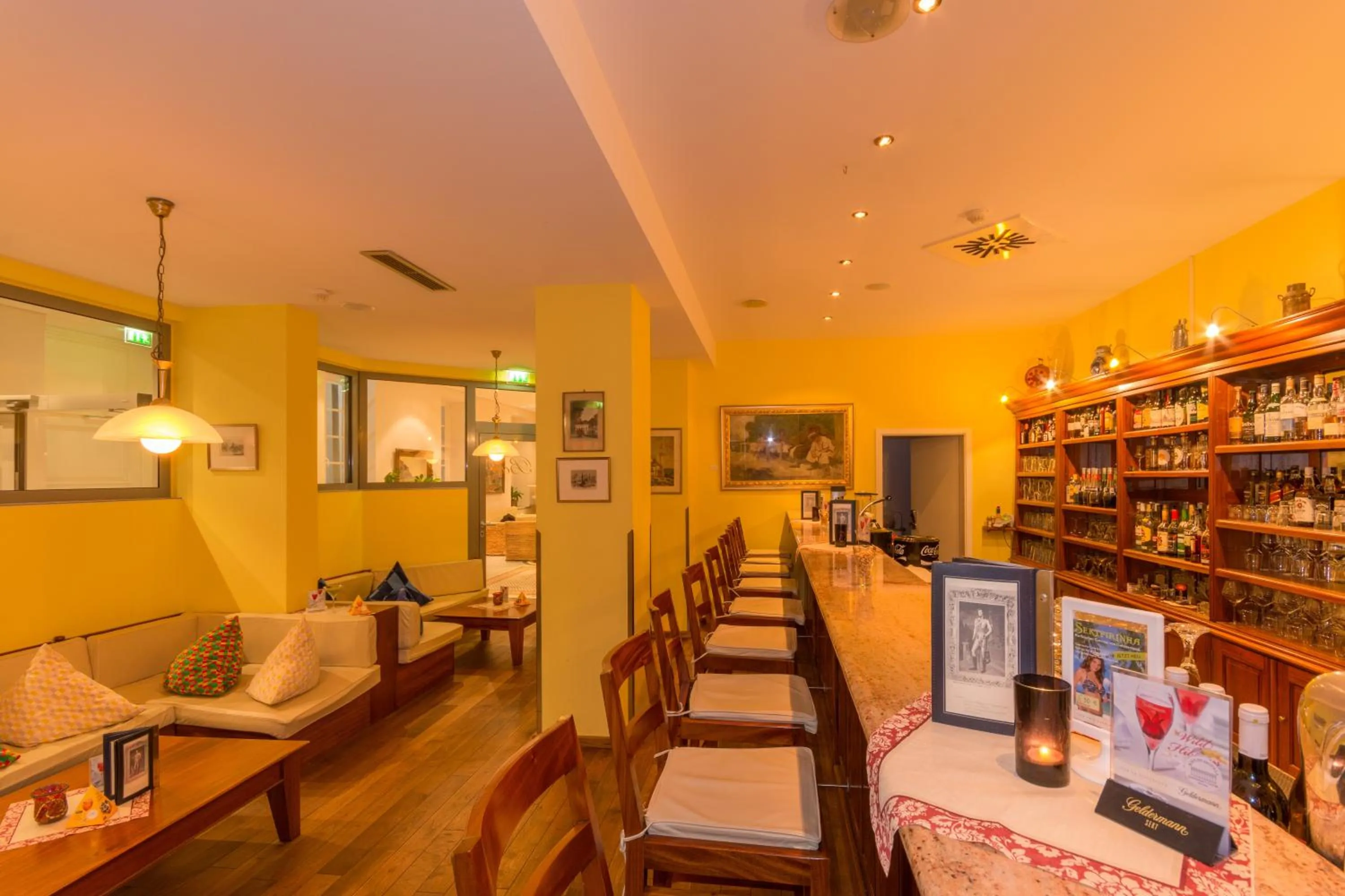 Lounge or bar in Hotel Badehaus Goor