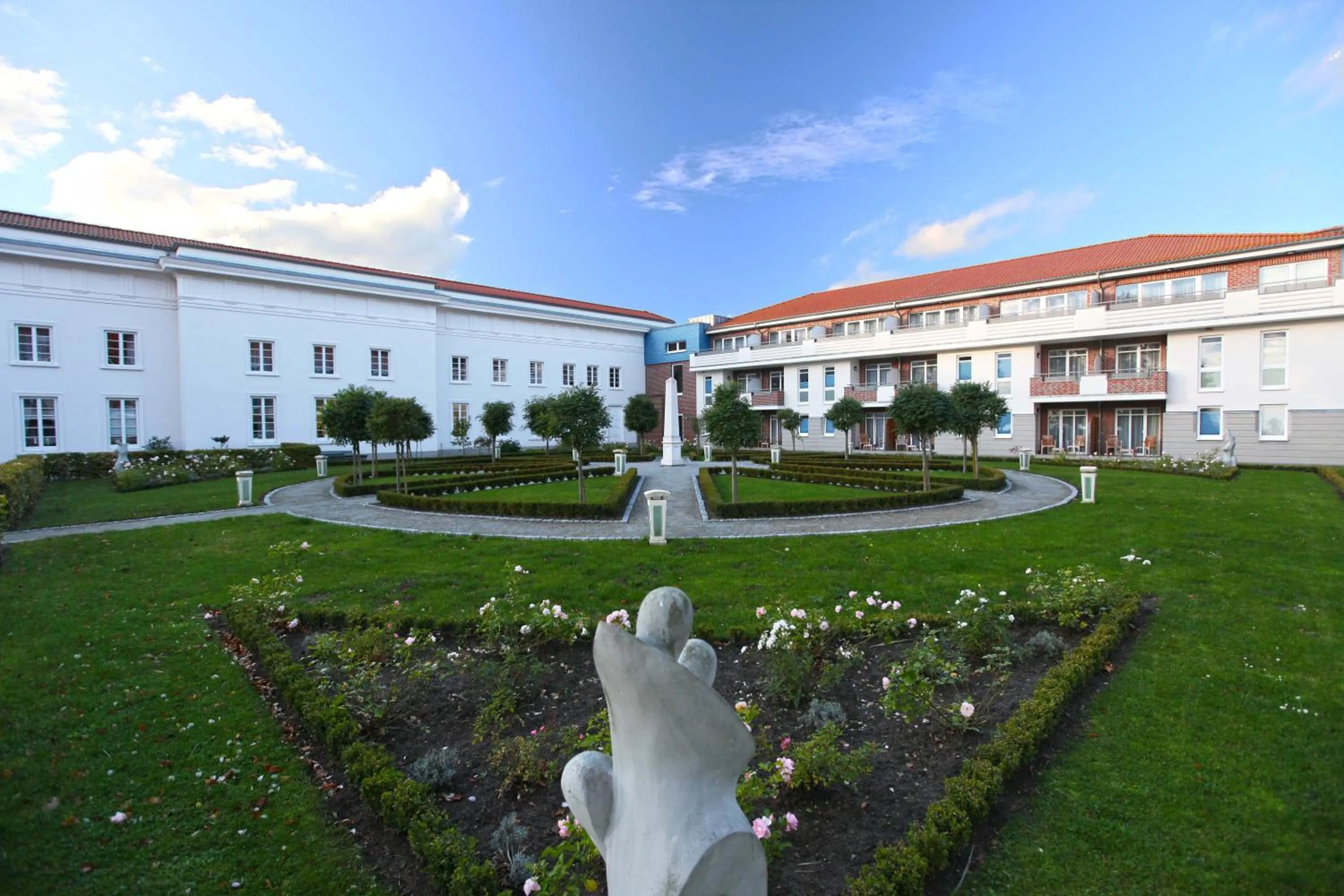 Garden in Hotel Badehaus Goor