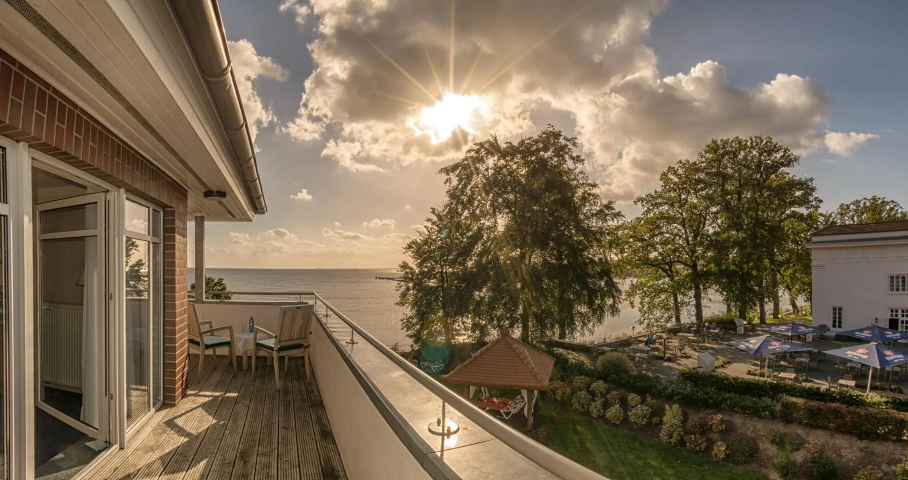 View (from property/room) in Hotel Badehaus Goor