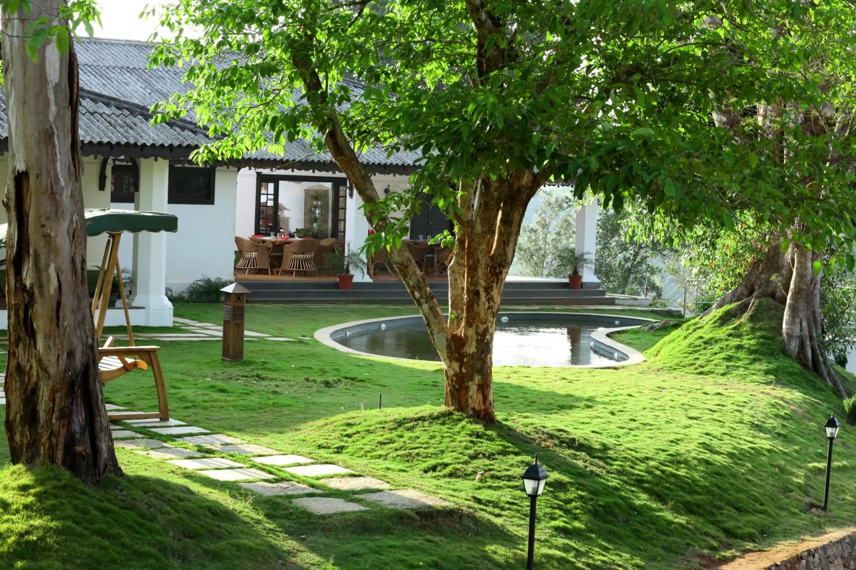 Facade/entrance in Parisons Plantation Experiences by Abad