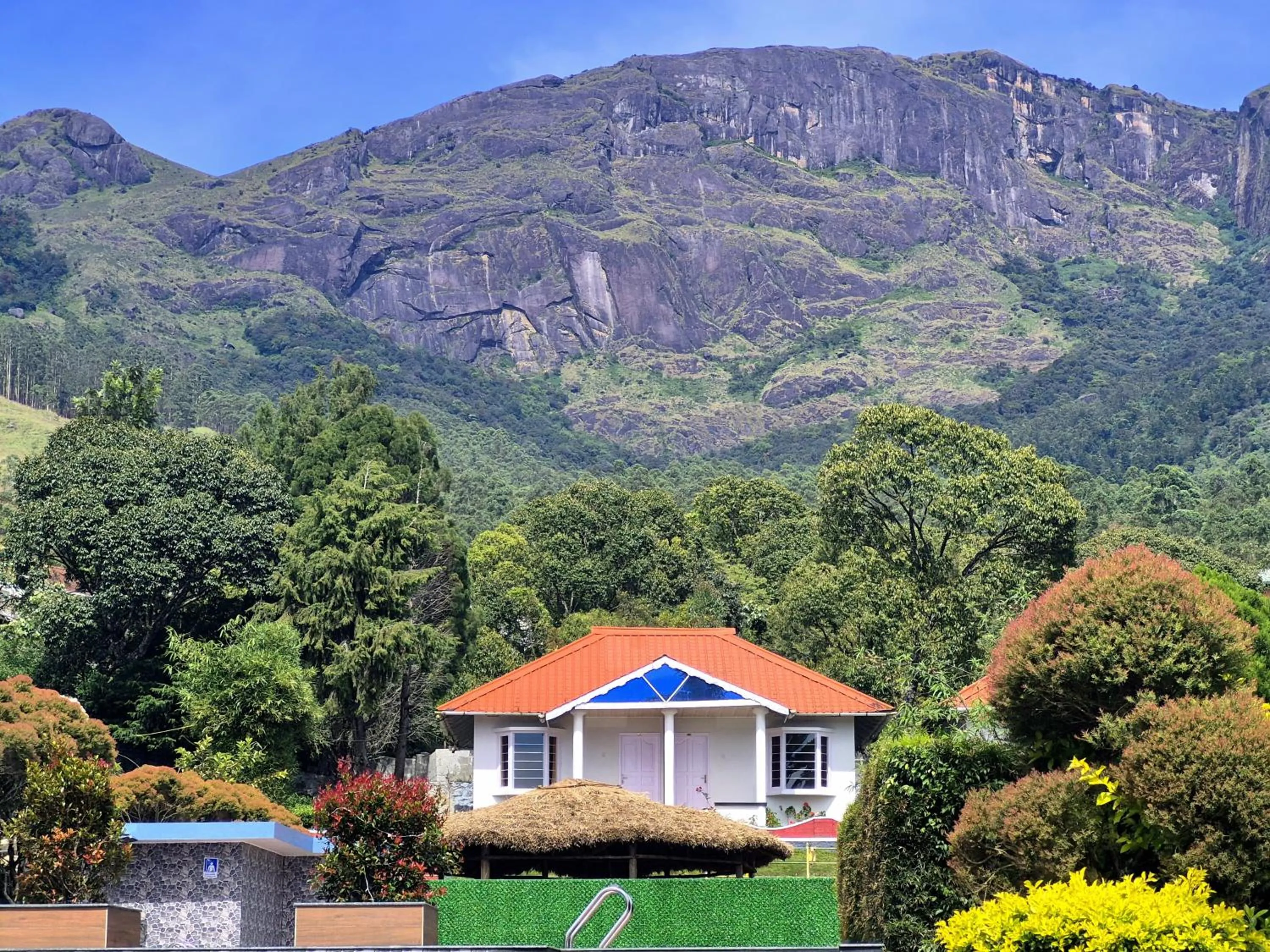 Mountain view in Holiday Heaven Munnar