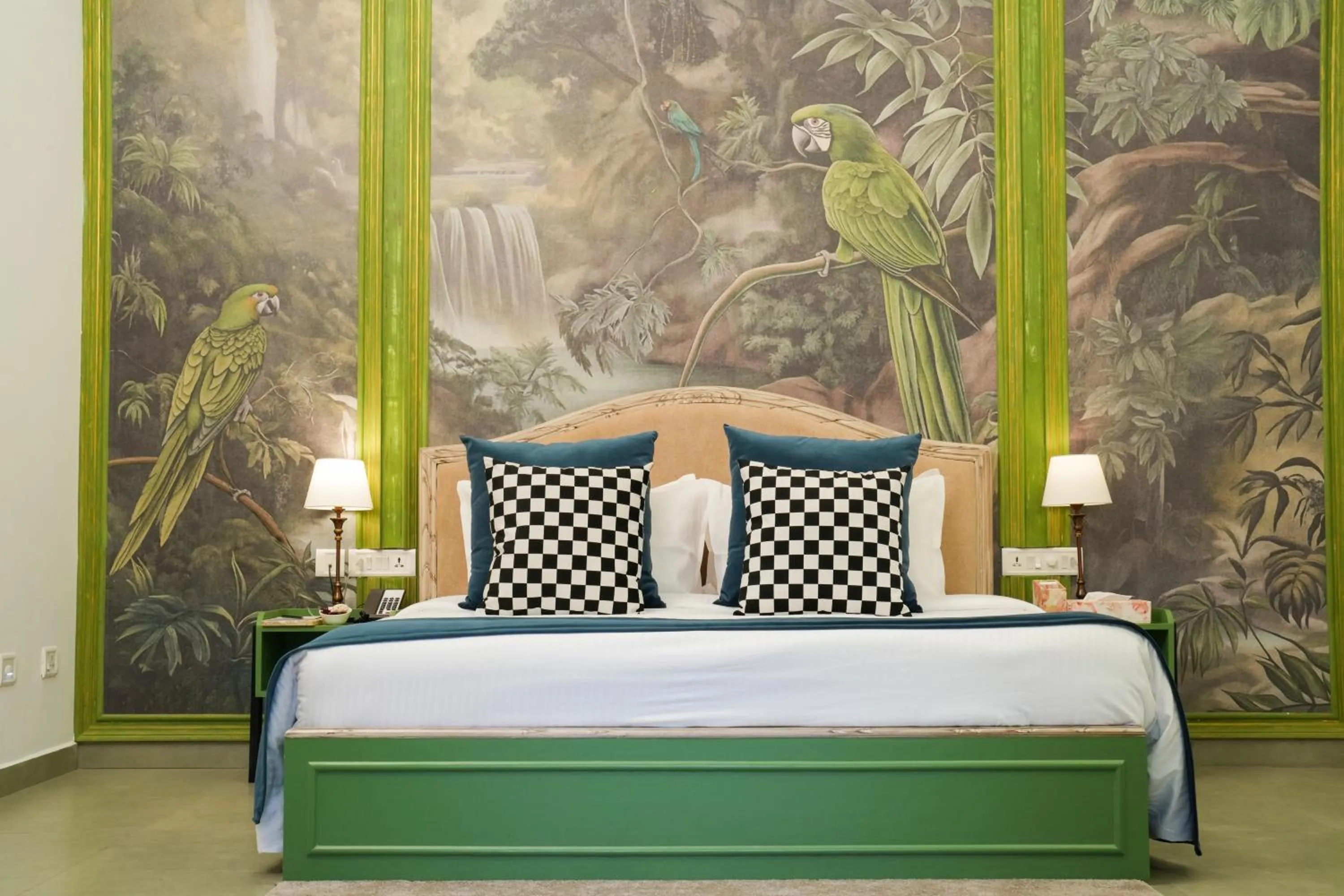 Bed in Blanket Riverside Resort and Spa