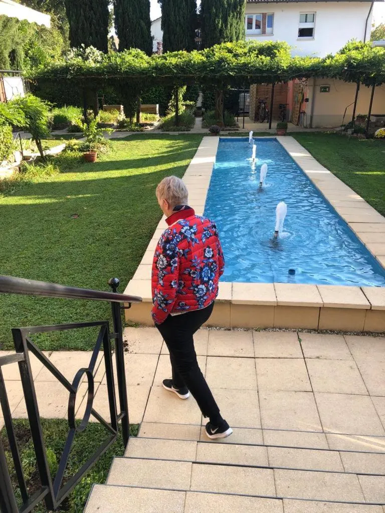 Patio in Hotel Hofmann Zur Mühle