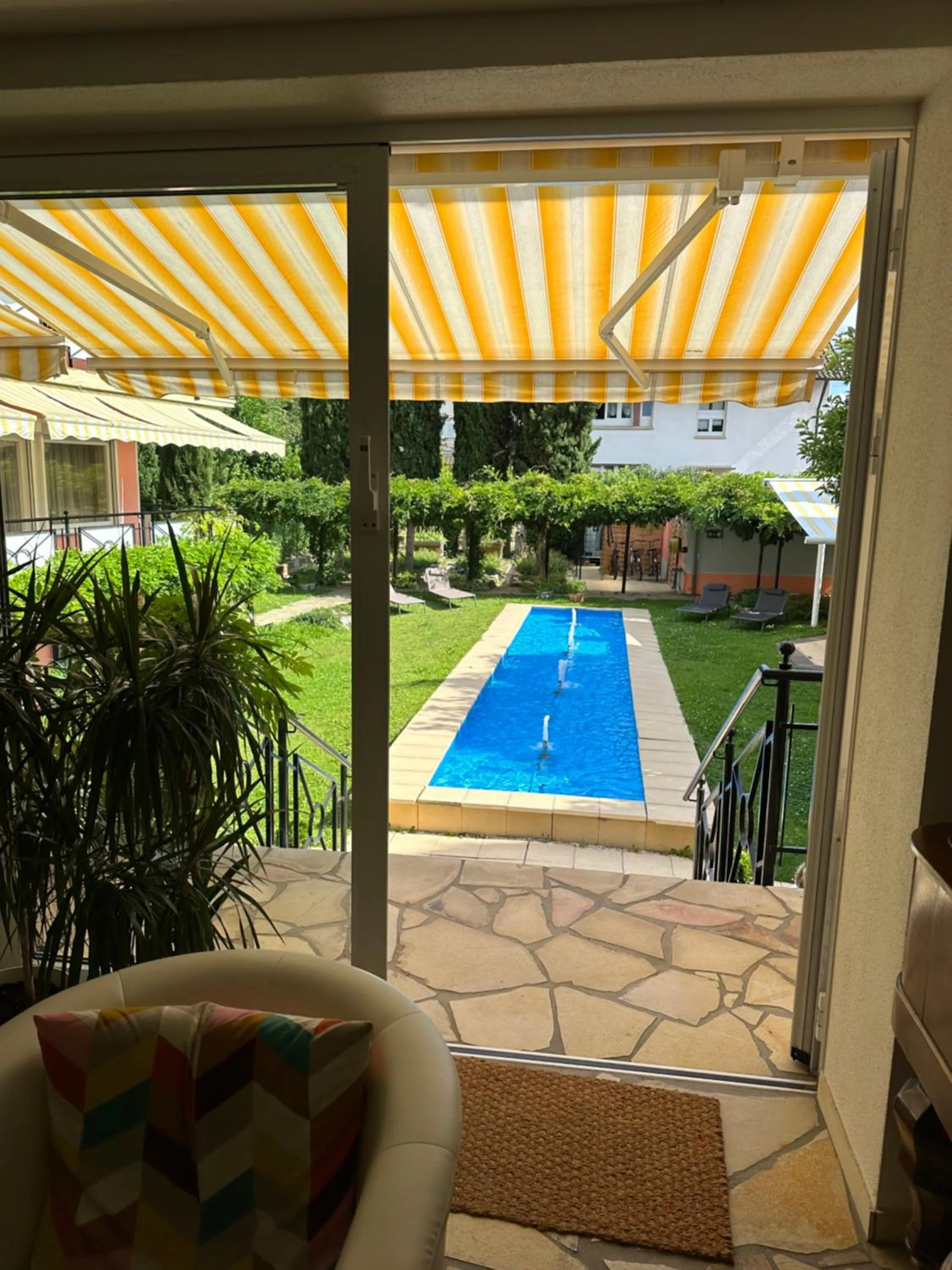 Patio in Hotel Hofmann Zur Mühle